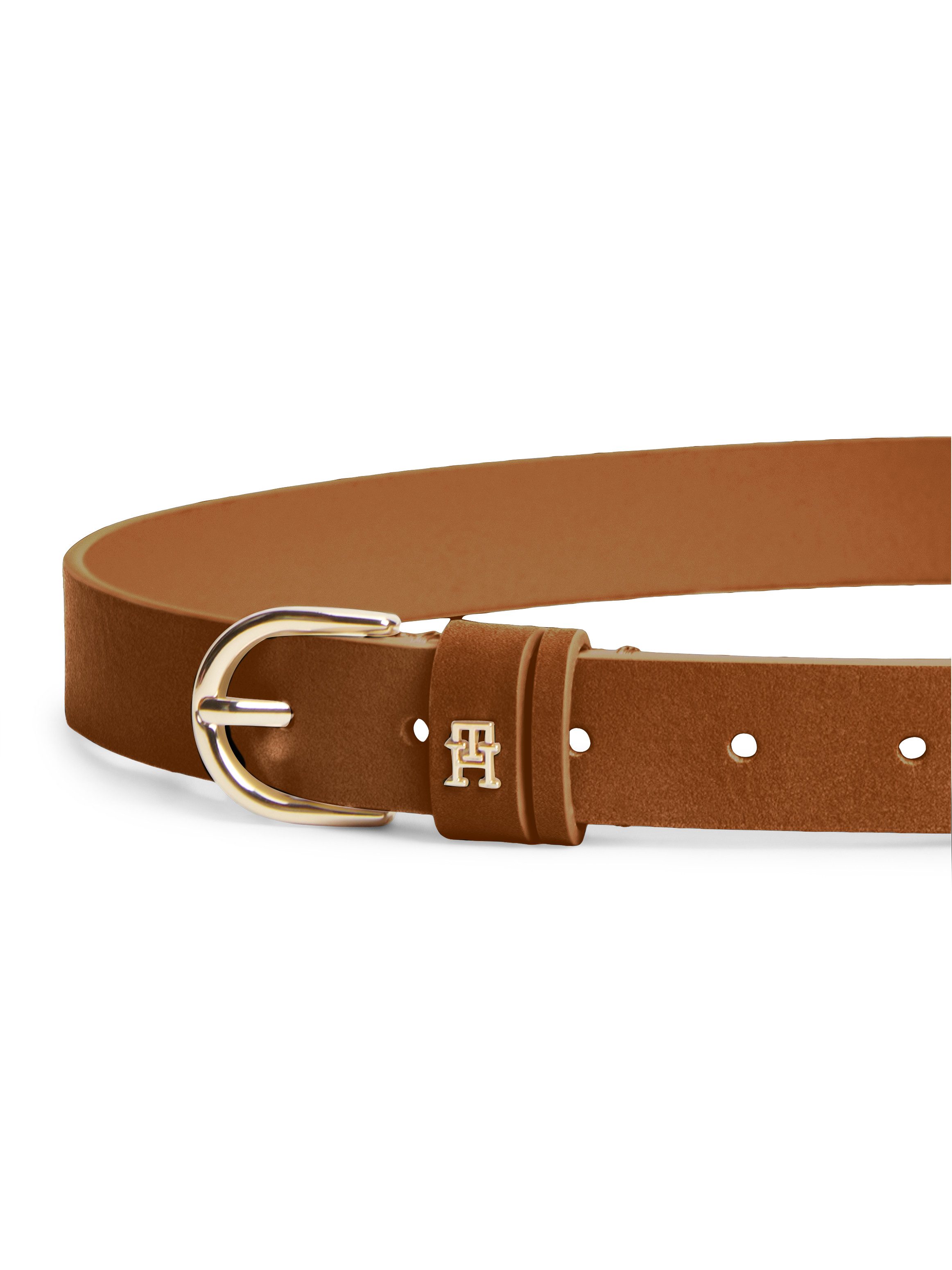 Tommy Hilfiger Ledergürtel ESSENTIAL EFFORTLESS SUEDE Regular fit und größenverstellbar