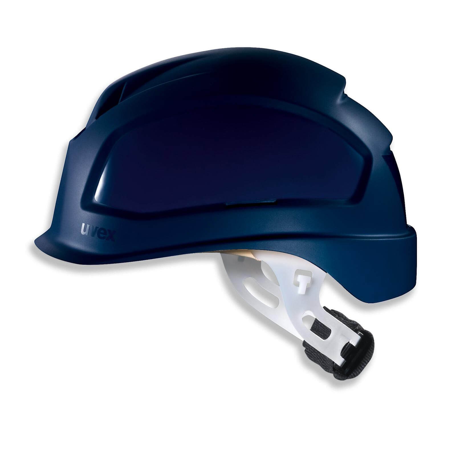 E-S-WR - Schutzhelm Bauhelm pheos Baustellenhelm, blau Elektriker Uvex Arbeitsschutz-Helm,