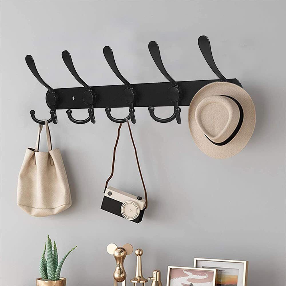 Refined Living Garderobenhaken Garderobenleiste Wand,Handtuchhaken,Hakenlei günstig online kaufen