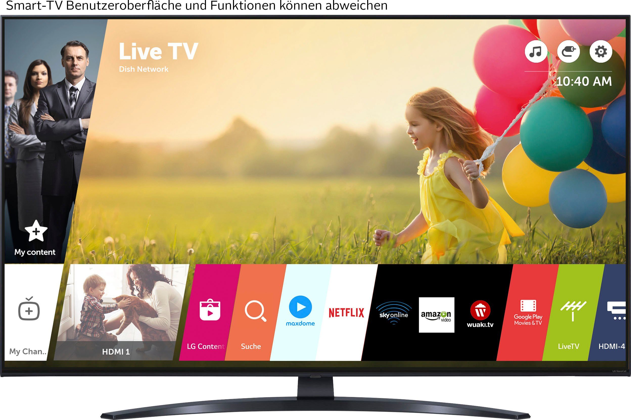 LG 50NANO769QA LED-Fernseher (126 cm/50 Zoll, 4K Ultra HD, Smart-TV, α5  Gen5 4K AI-Prozessor, Direct LED, HDMI 2.0, Sprachassistenten) | alle Fernseher