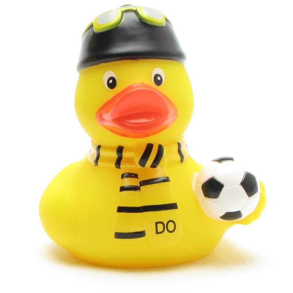schwarz-gelb Quietscheente Badespielzeug Duckshop Badeente - Dortmund