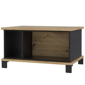 Newroom Couchtisch Winona, Couchtisch Artisan Eiche und schwarze Eiche Modern Wohnzimmertisch