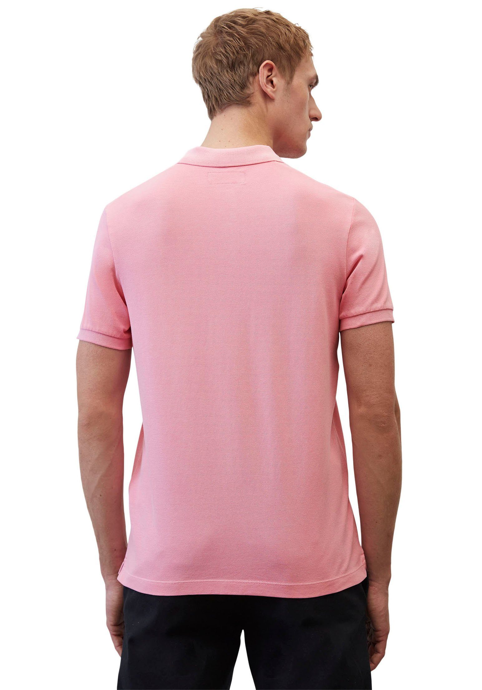 Poloshirt Look pink klassischen im O'Polo Marc