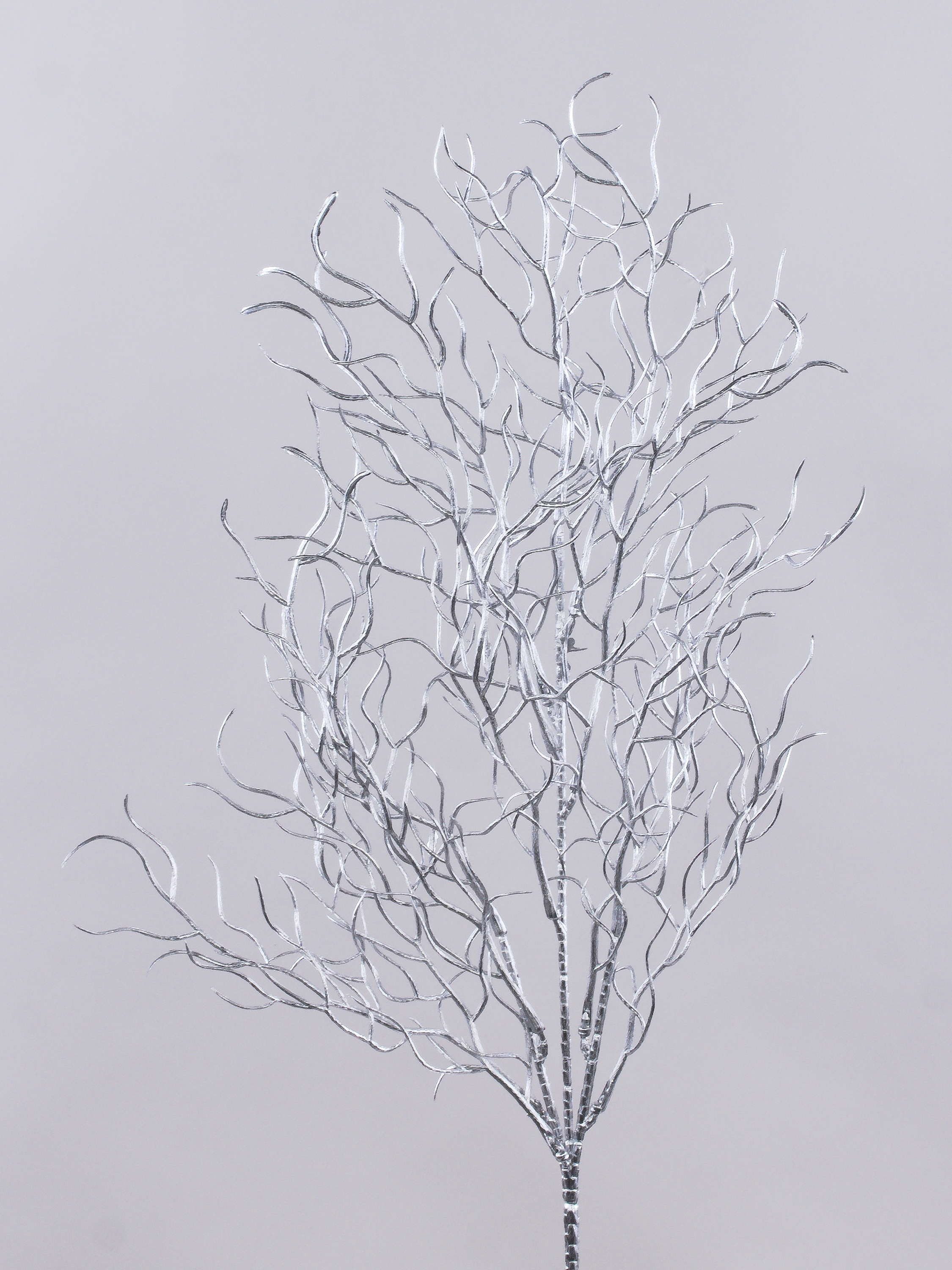 Kunstzweig Kunst Weidenzweig Donatella, Silber, 70cm Weide (Trauerweide), artplants, Höhe 70.0 cm