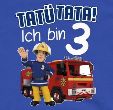 Shirtracer Sweatshirt Tatü Tata! Ich bin 3 Feuerwehrmann Sam Mädchen