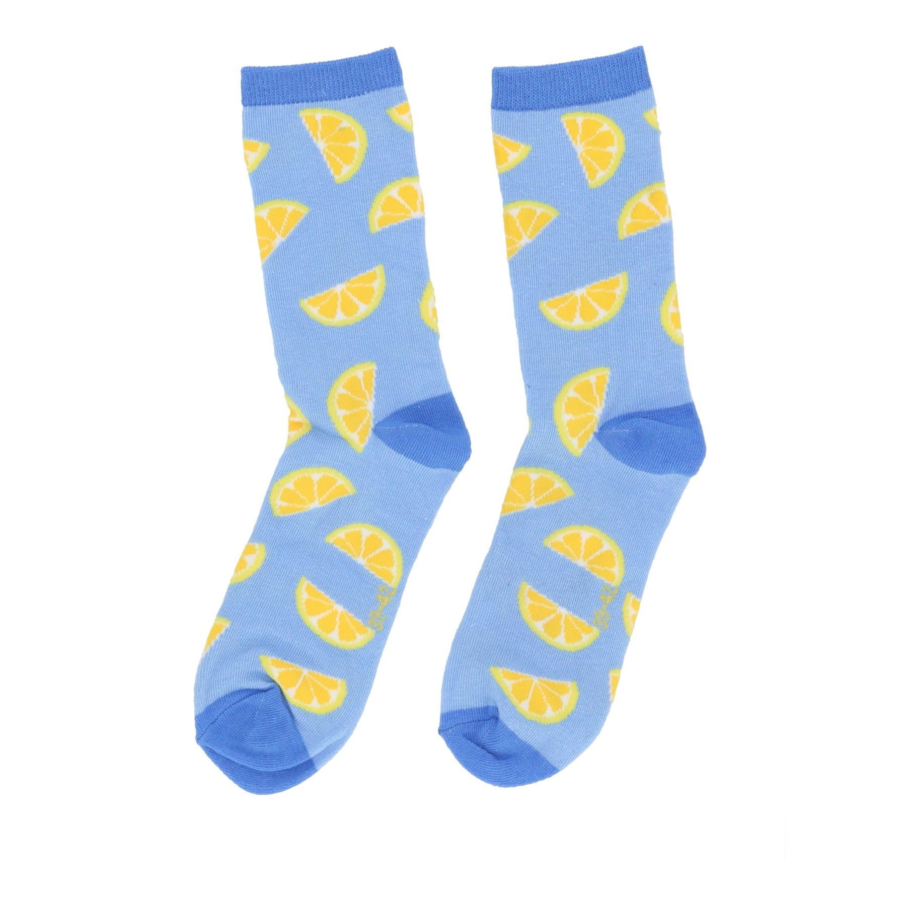 COFI 1453 Socken 3er-Set Socken – Lustige und farbenfrohe Zitronen-Designs