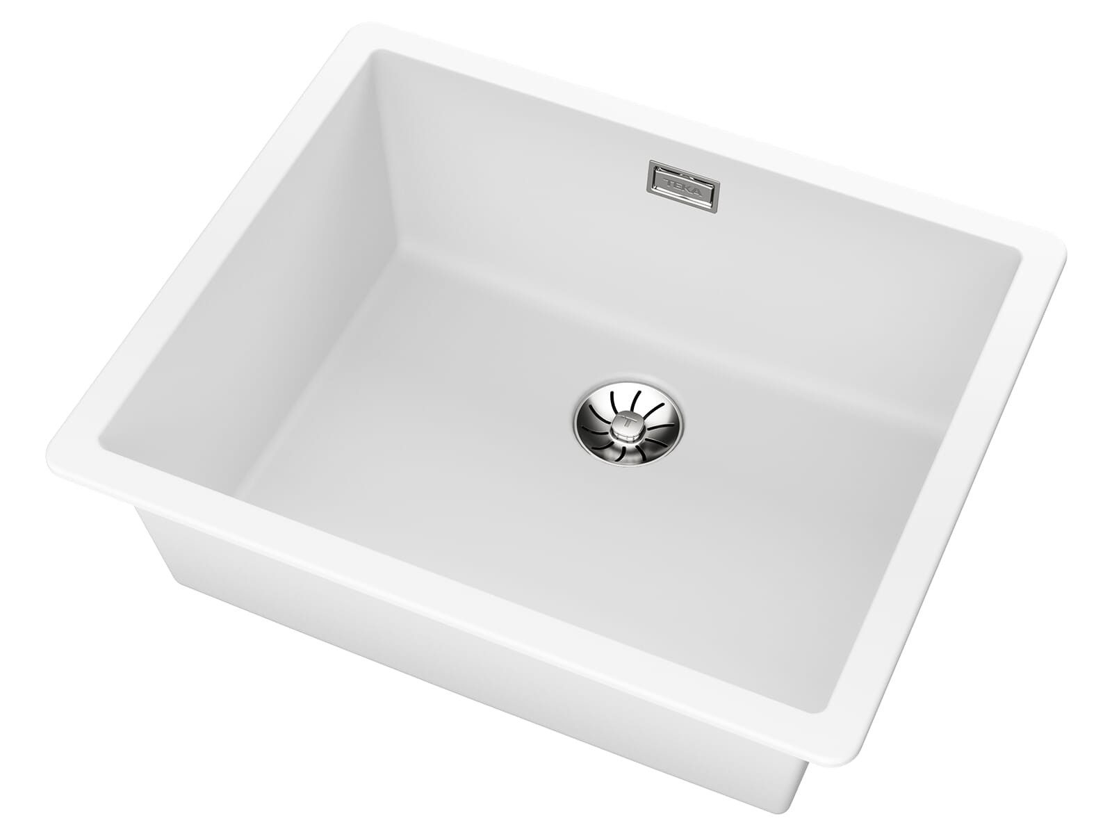 Teka Granitspüle, rechteckig, 56/46 cm, (1 St)