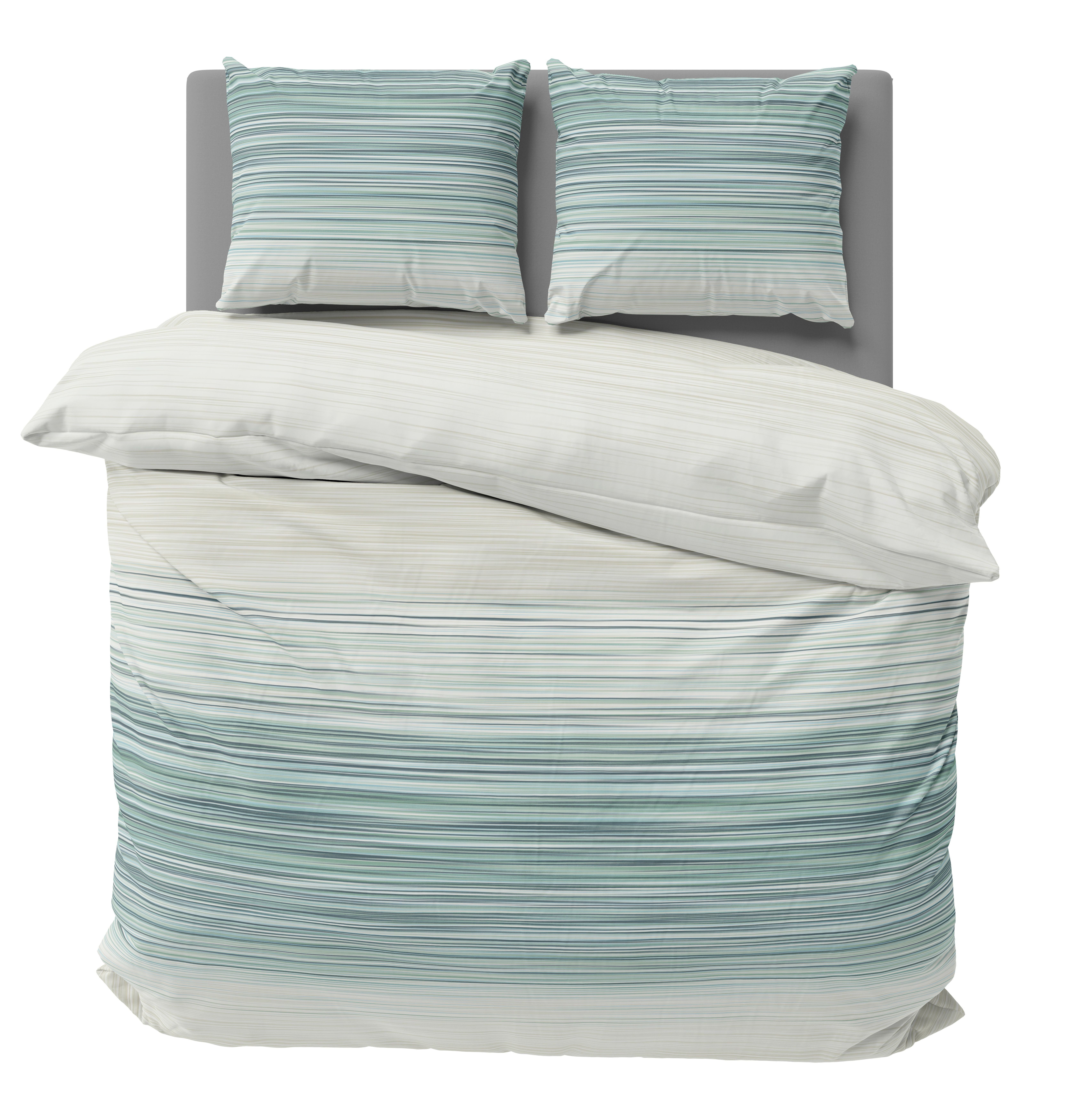 One Home Bettwäsche Modern, Renforcé, 3 teilig, Streifen und gestreift, Bau günstig online kaufen