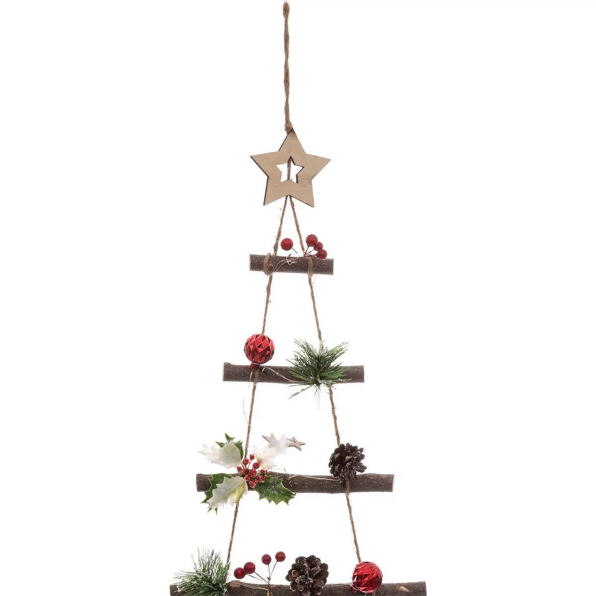 Atmosphera Créateur d'intérieur Künstlicher Weihnachtsbaum Weihnachtsbaum zum Aufhängen, 120 cm, künstlich
