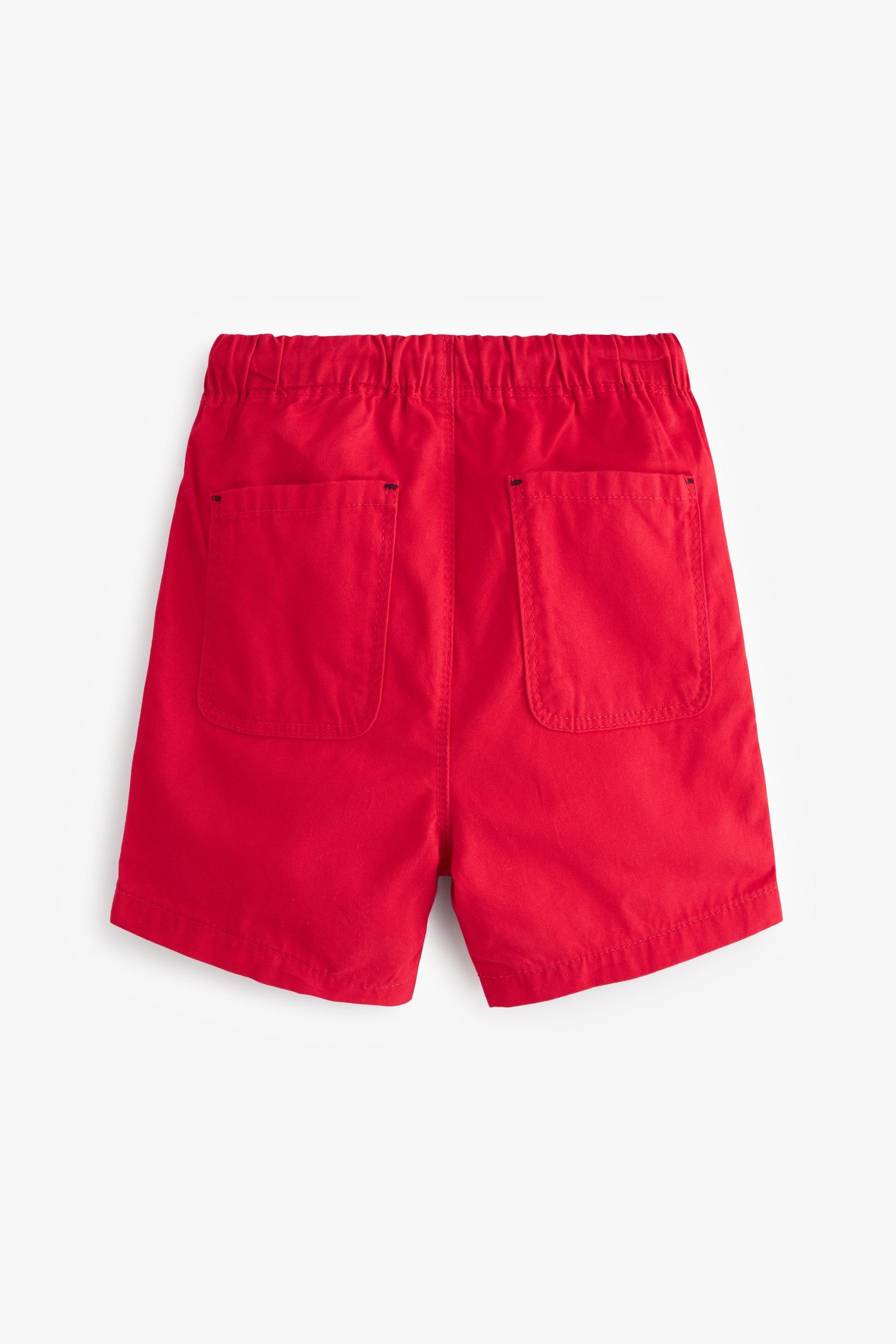 Next Shorts Red Aufnäher (1-tlg) mit gesticktem Schlupf-Shorts