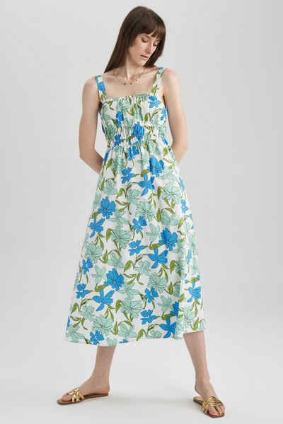 DeFacto Sommerkleid Sommerkleid ELASTIC WAIST DRESS