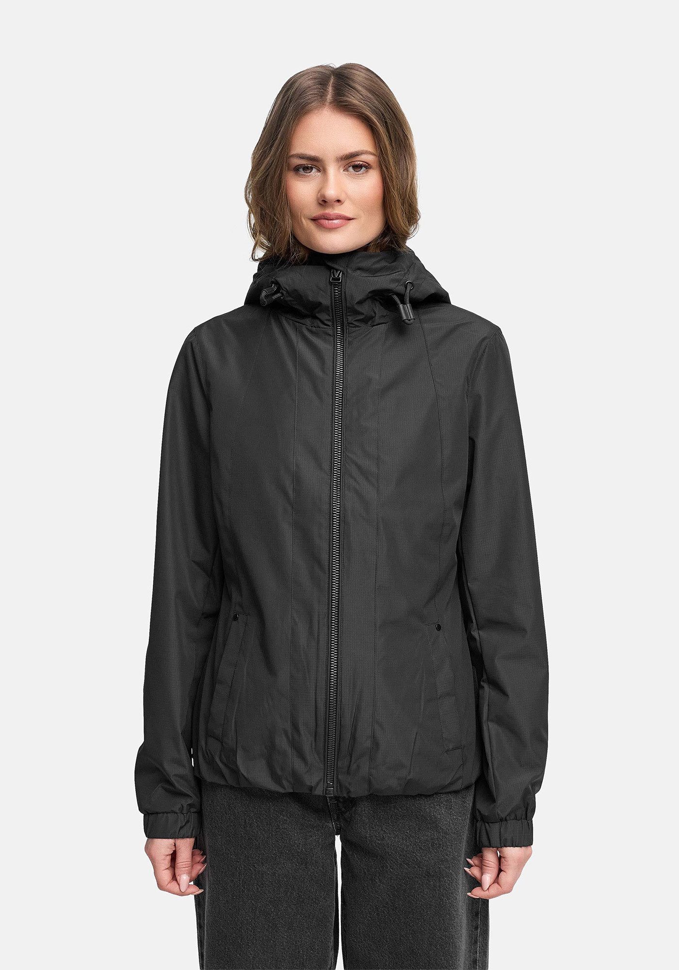 Marikoo Outdoorjacke Yoshikoo Sportliche Funktionsjacke mit Kapuze und hoch günstig online kaufen