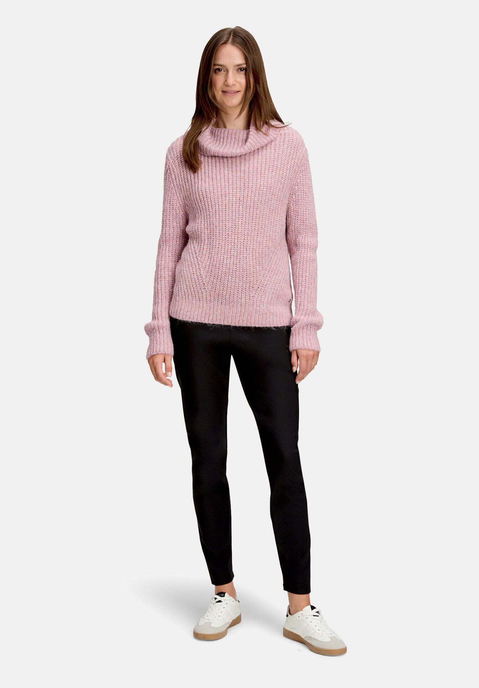 Betty&Co Strickpullover Damen mit Lurexfaden (1-tlg)