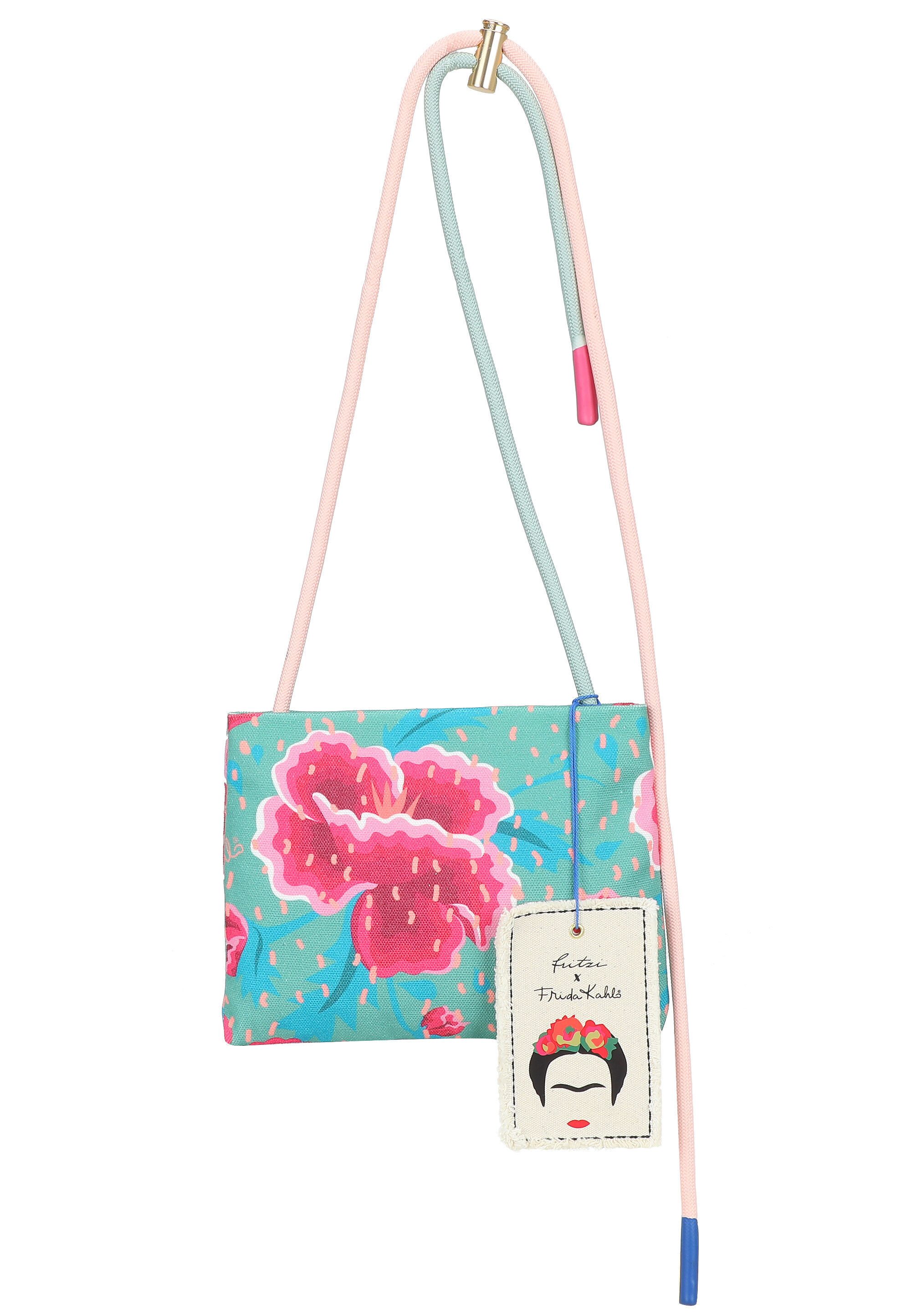 Fritzi aus Preußen Umhängetasche Fritzi x Frida Kahlo, mit Blumenprint
