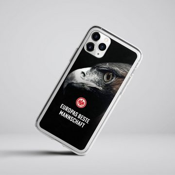 DeinDesign Handyhülle Eintracht Frankfurt Offizielles Lizenzprodukt Europameisterschaft, Apple iPhone 11 Pro Silikon Hülle Bumper Case Handy Schutzhülle