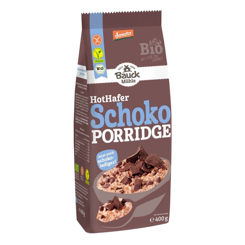 Bauck Mühle Mehl HotHafer - Schoko Porridge 400g