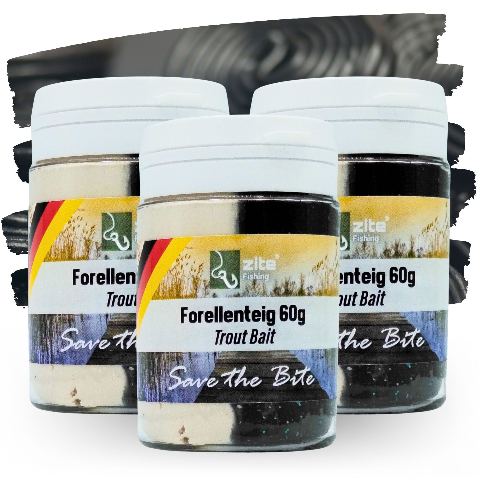 Kunstköder Forellenteig Set 3x60g Special Edition als Angelköder