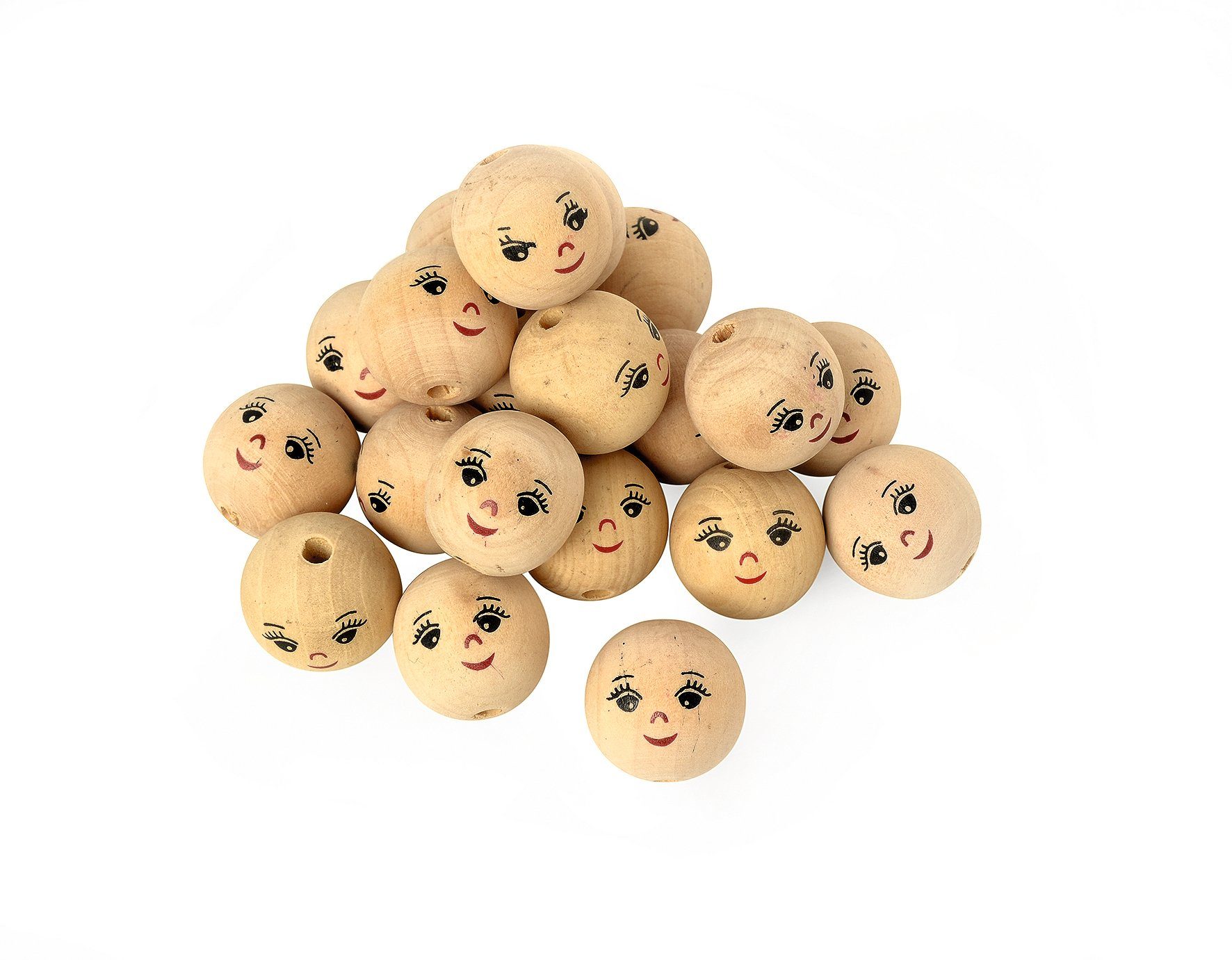 VBS XXL Dekofigur Holzkugeln (25 St), 25 Stück, Ø 22 mm günstig online kaufen