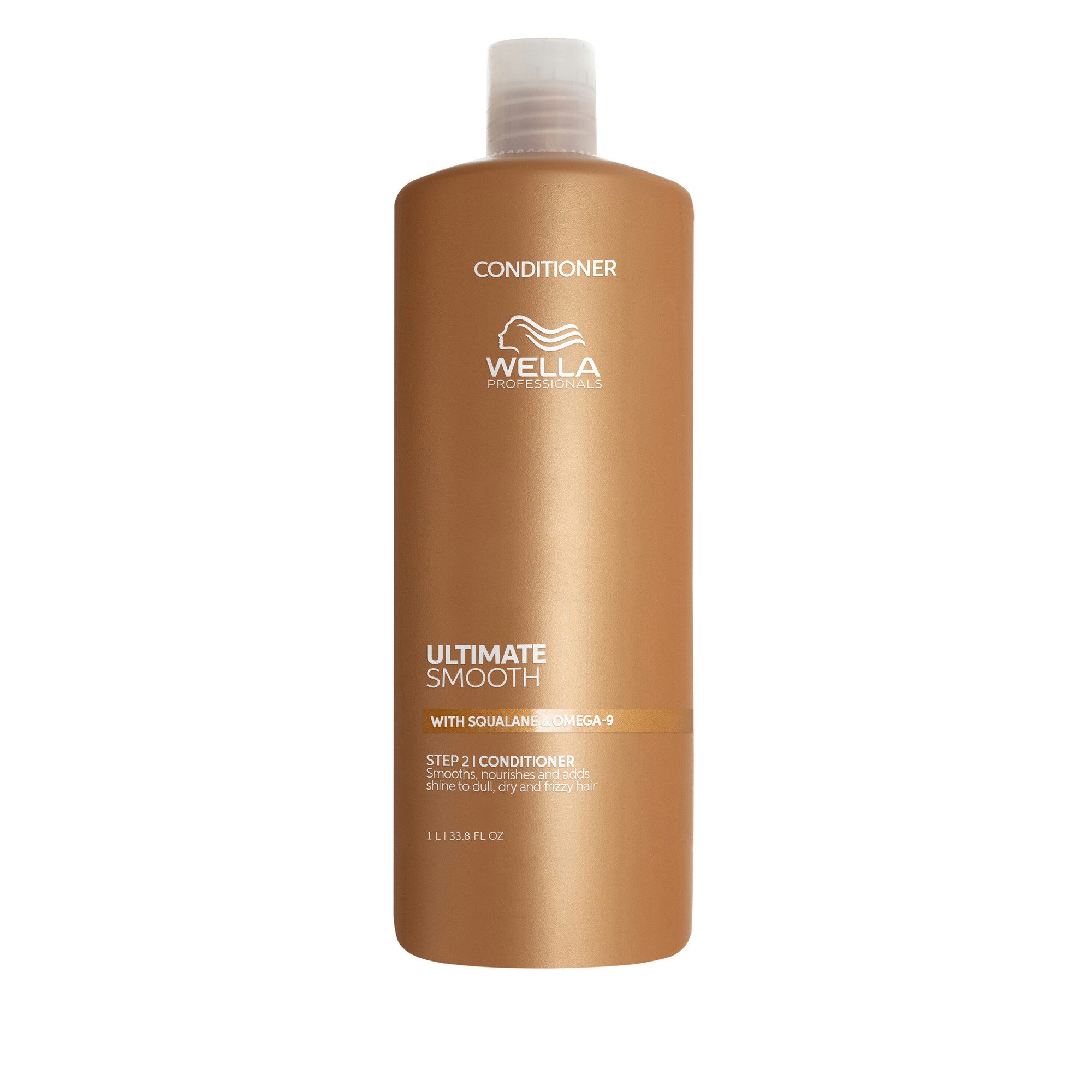 Wella Professionals Haarspülung Ultimate Smooth Conditioner, ultimativer Glanz, sorgt für weiches Haar, pflegend