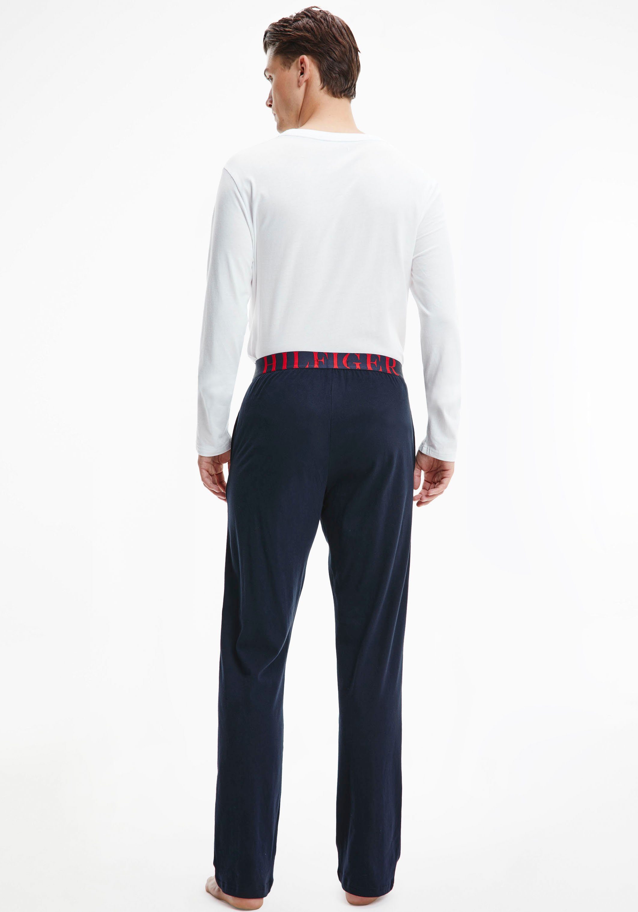 Tommy Hilfiger Underwear Pyjama (2 tlg) mit Tommy Hilfiger Logo-Schriftzug  am Bund online kaufen | OTTO