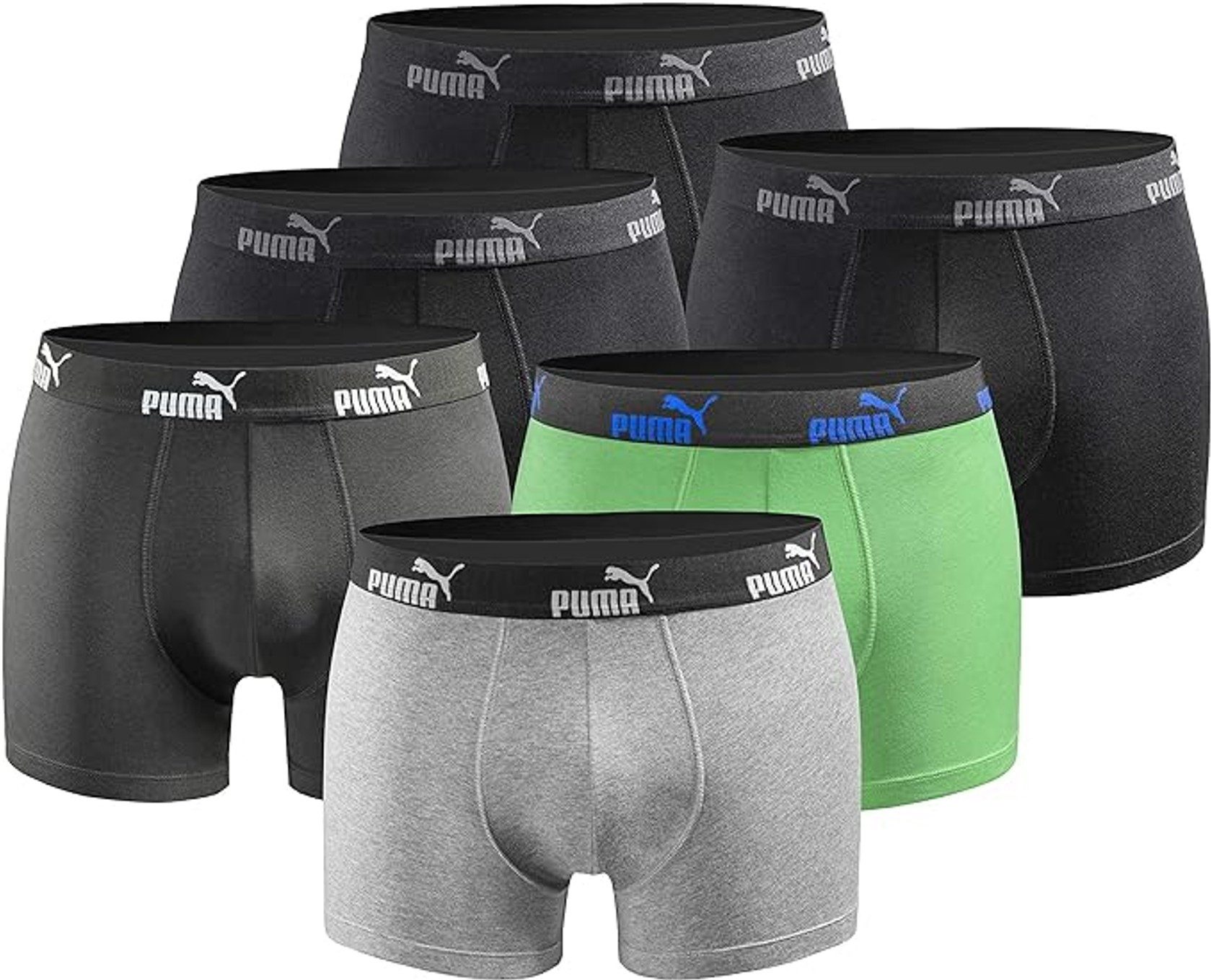 PUMA Boxershorts Puma 6er Pack Herren günstig online kaufen