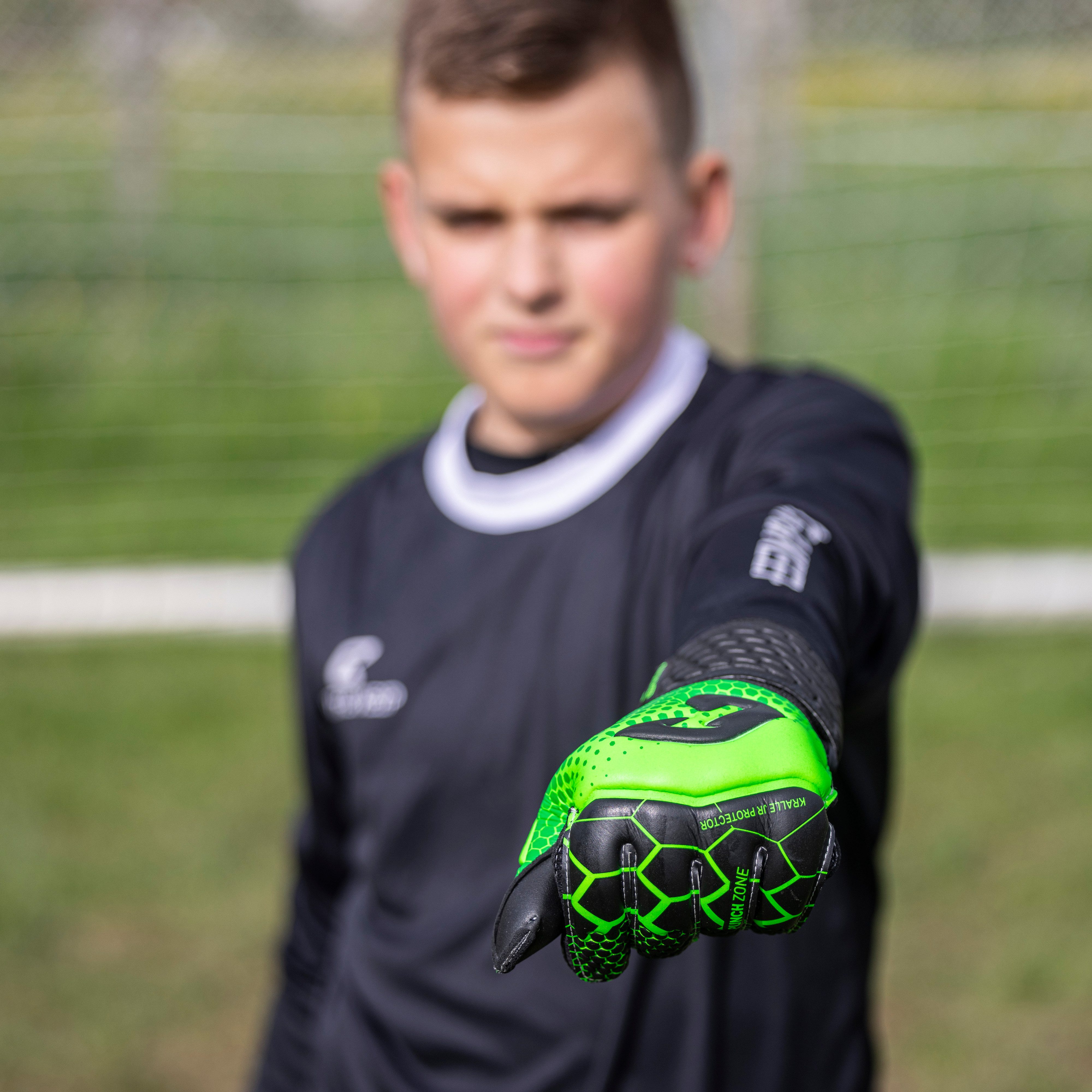 Catch & Keep Torwarthandschuhe Torwarthandschuhe kinder – Torwarthandschuhe mit Krallechutz-4mm Grip