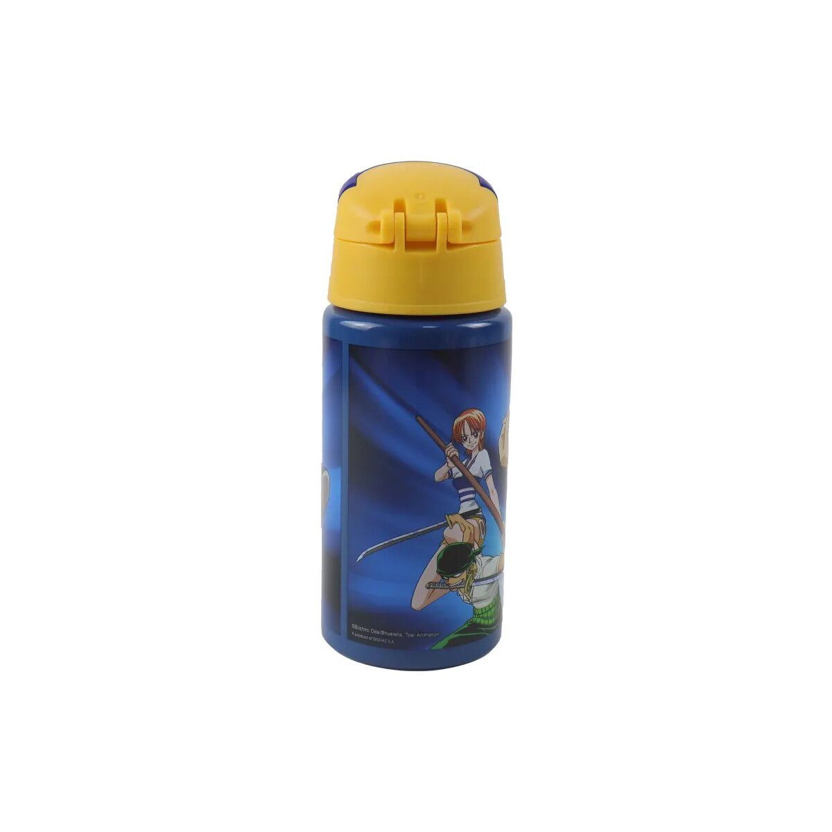 One Piece Trinkflasche One Piece Trinkflasche 500ml Alu mit Haken Anime Crew