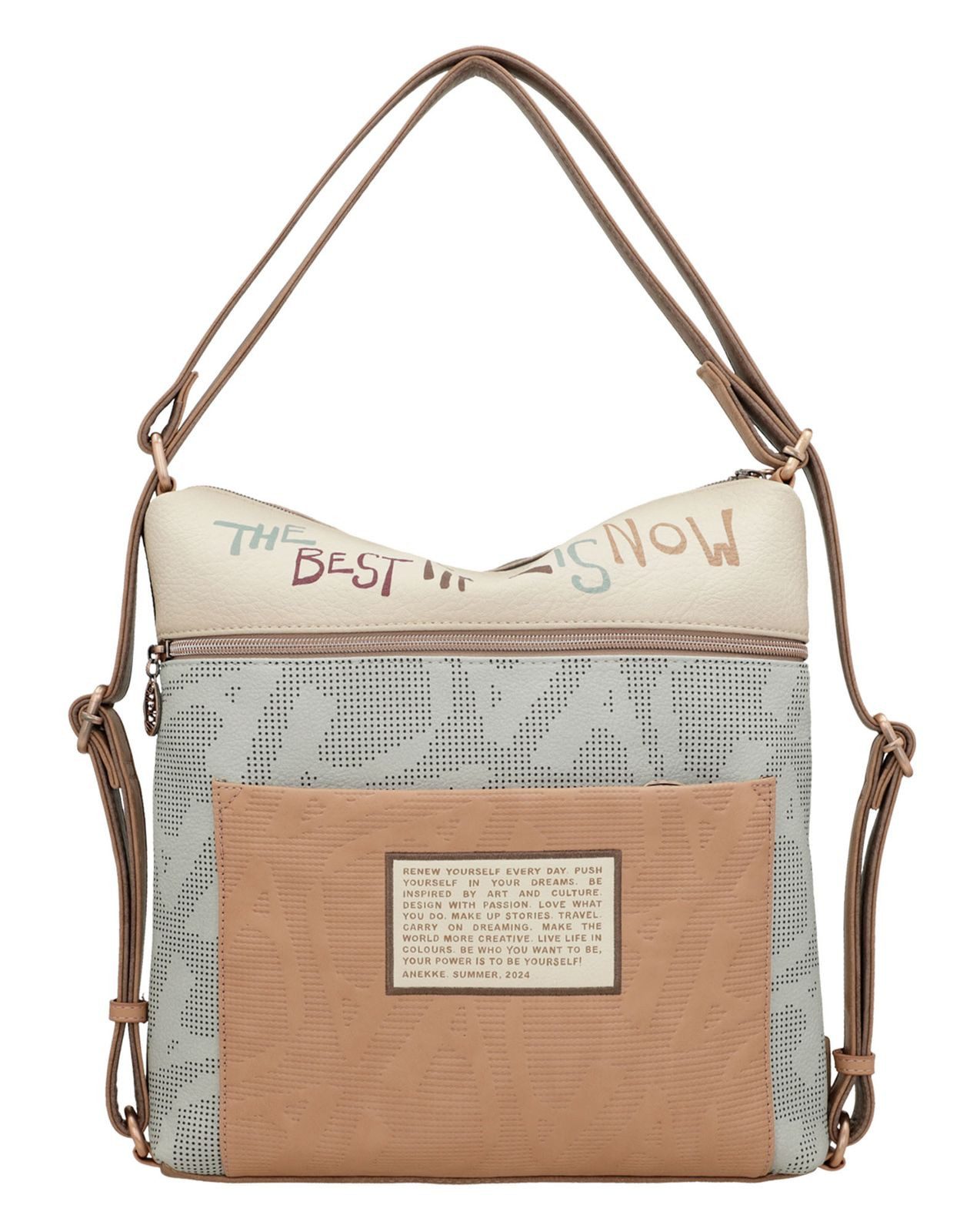Anekke Schultertasche Passion Bag Convertible Into Backpack