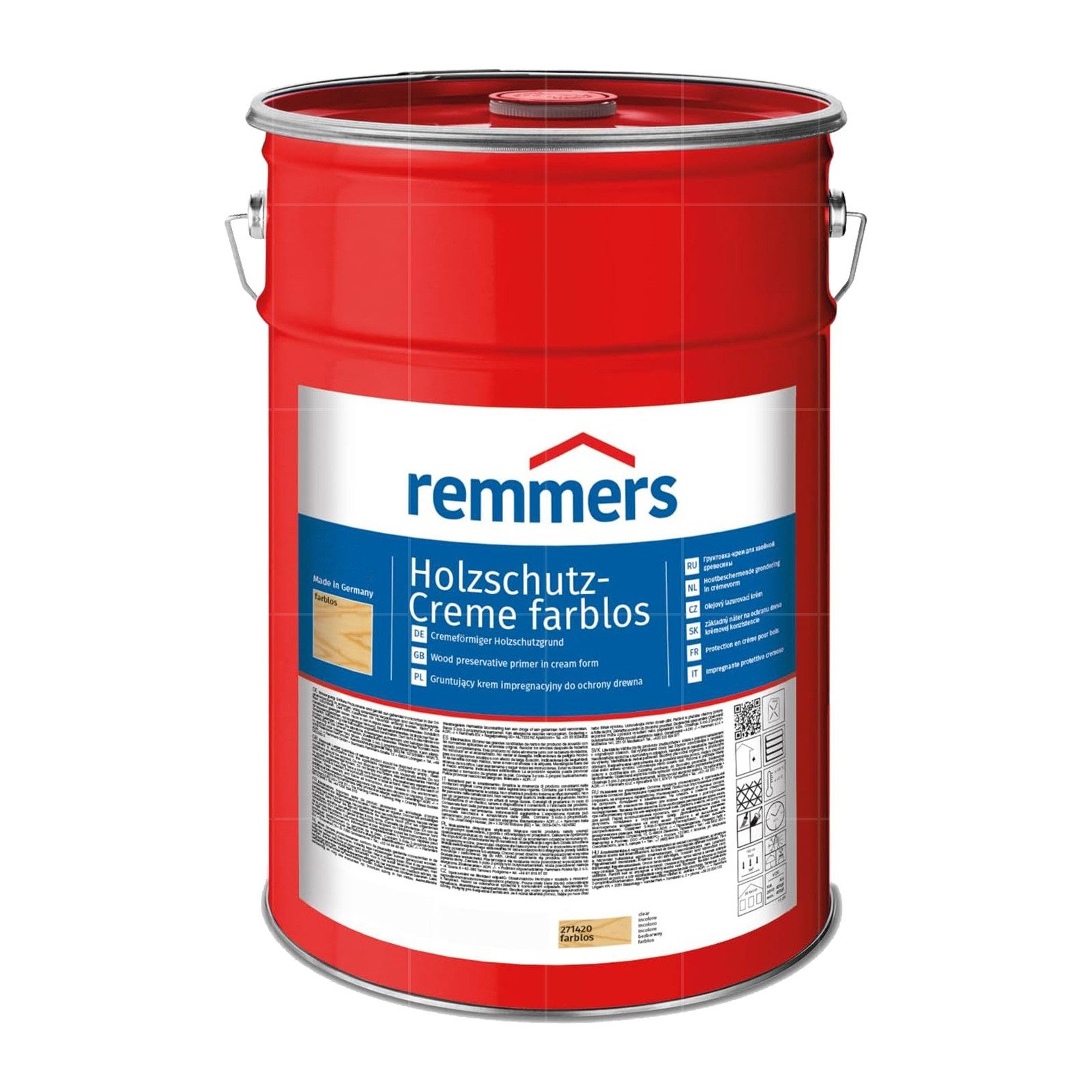 Holzschutzlasur HOLZSCHUTZ-CREME - 20 LTR