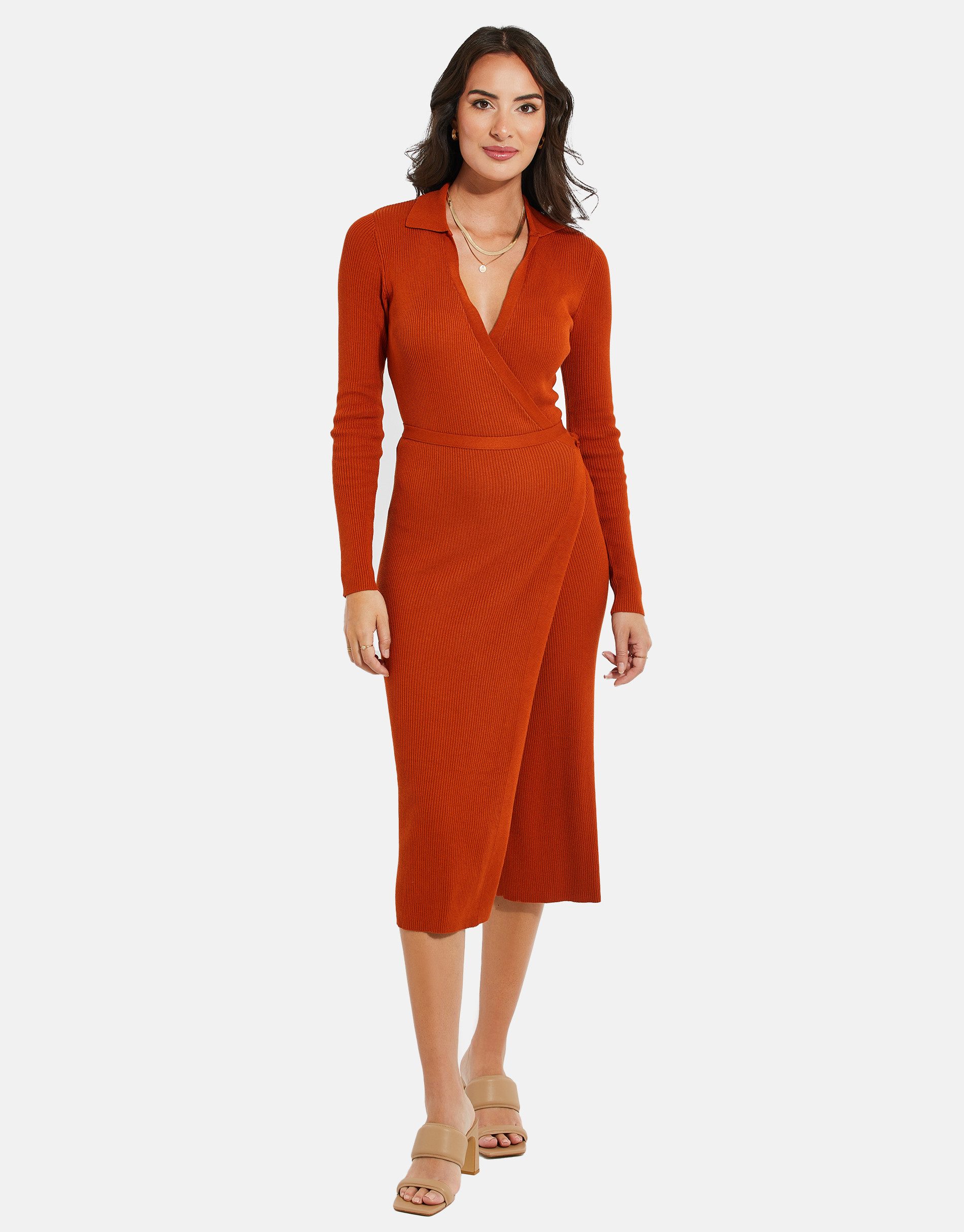 Threadbare Jerseykleid THB Phoebe Wrap Tie günstig online kaufen