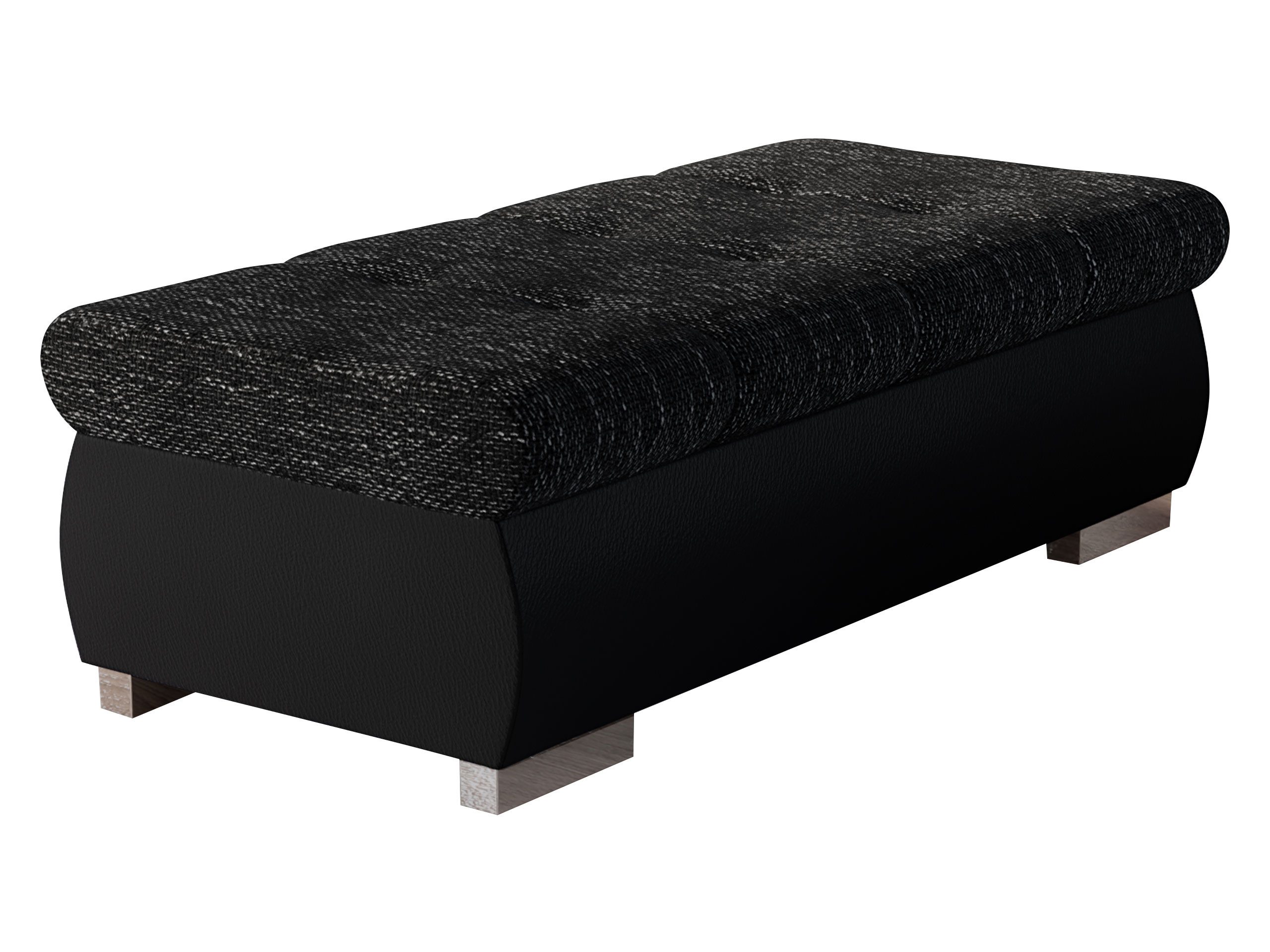 MIRJAN24 Polsterhocker Orkan Groß, Holzkonstruktion, 120x60x39 günstig online kaufen