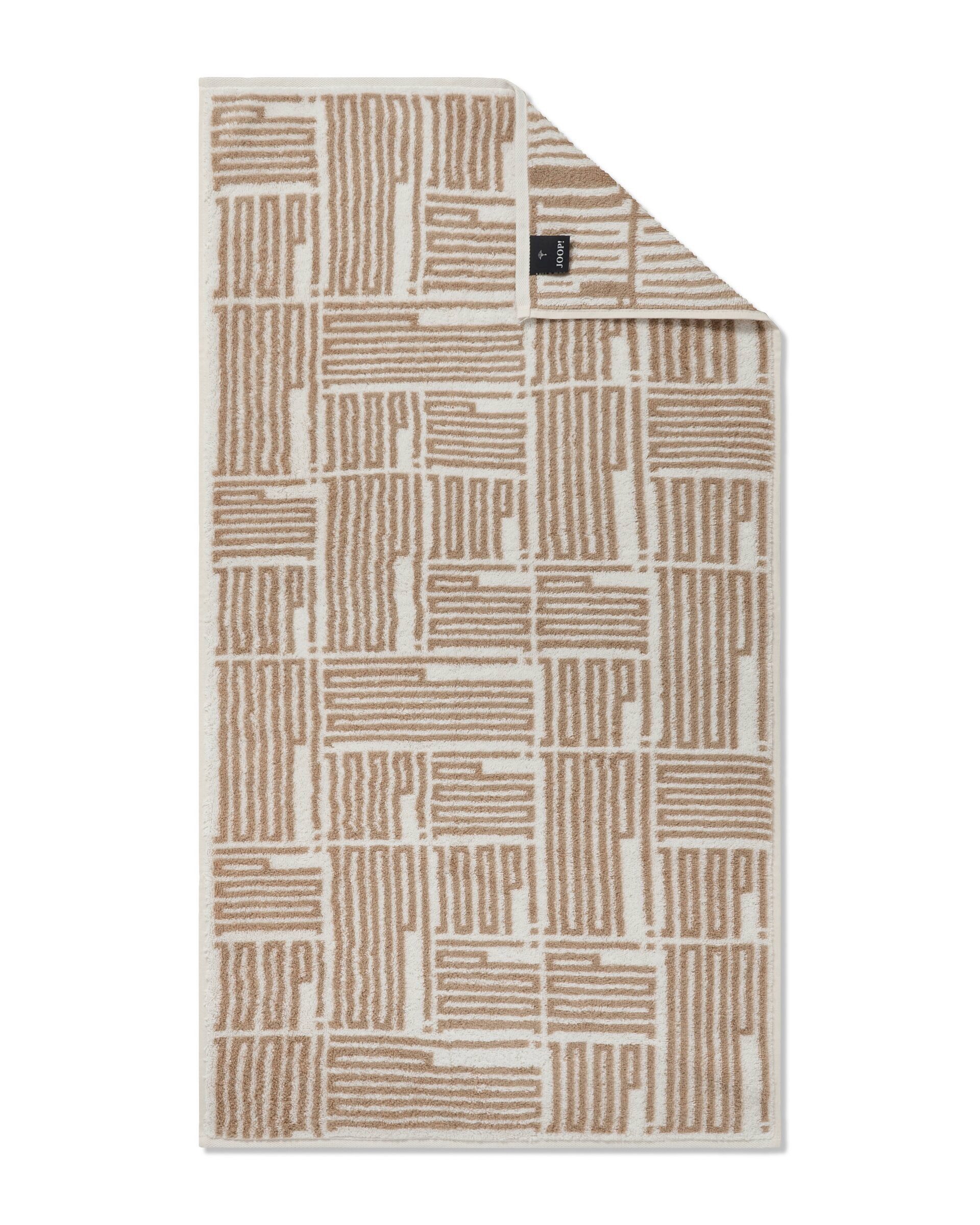 JOOP! Duschtuch JOOP! LIVING - BARS ALLOVER Duschtuch, Textil (1-St)