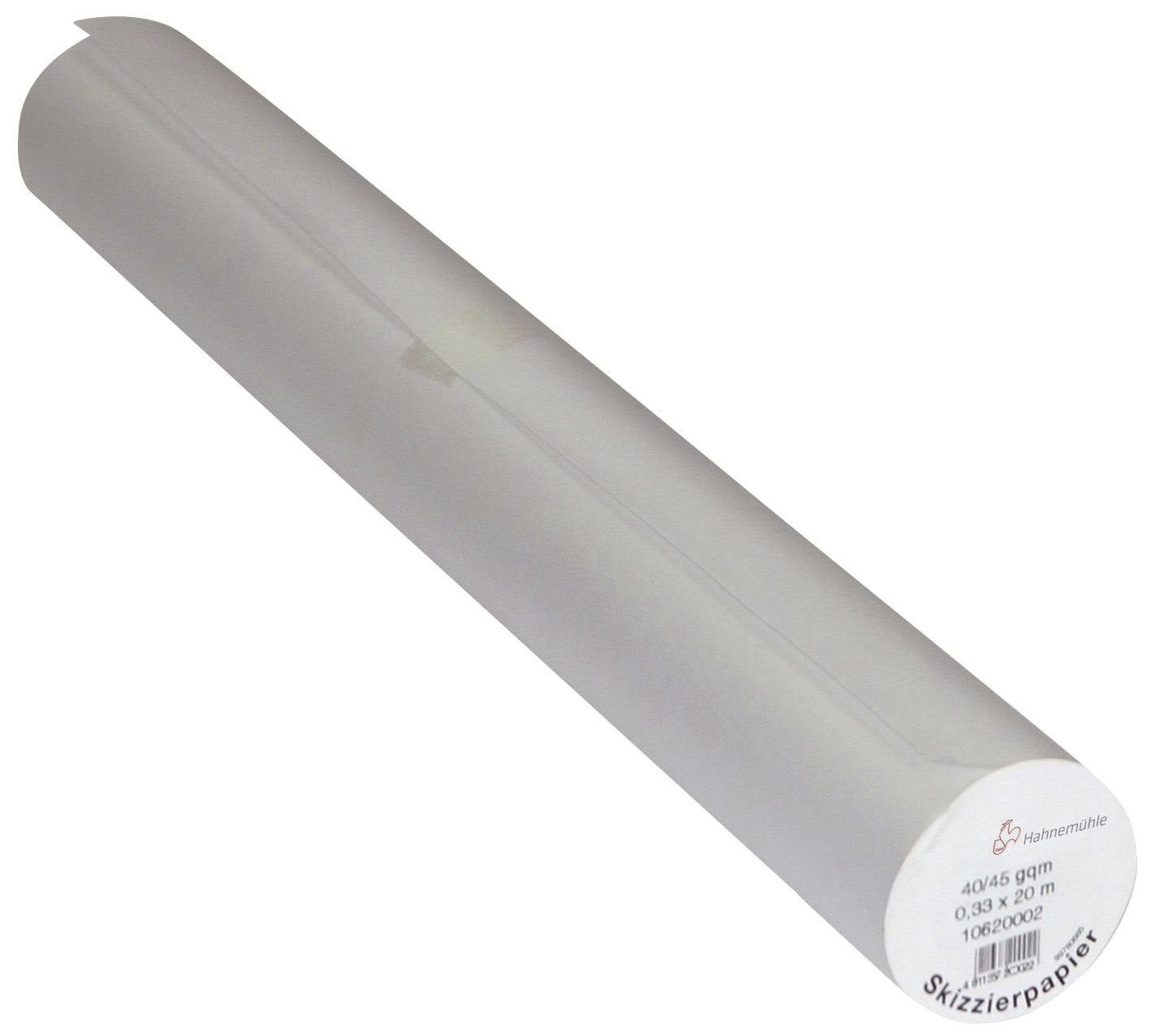 Hahnemühle Handgelenkstütze Transparente Skizzierpapierrolle 0,64 x 20m 40/45 g/qm