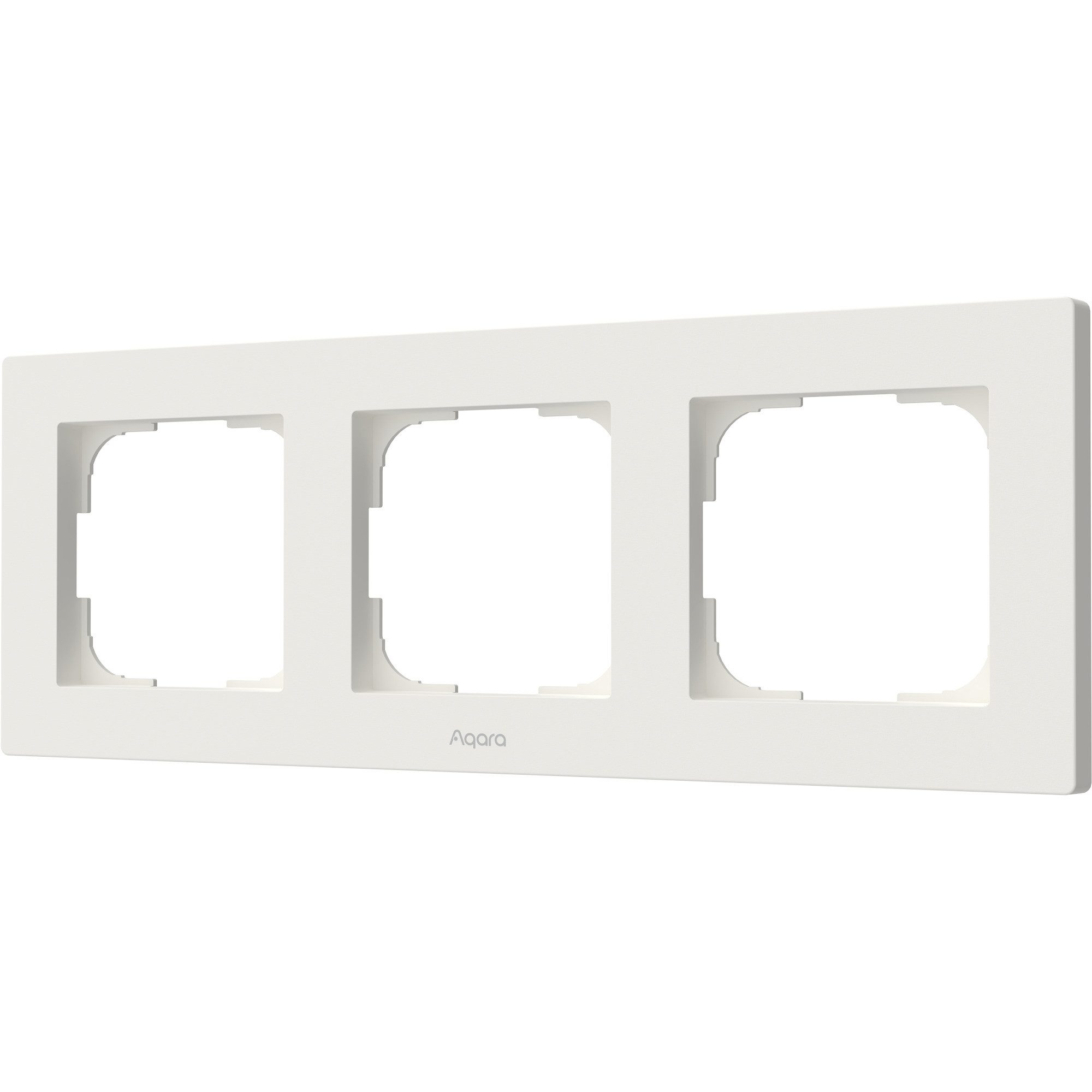 Aqara Aqara Switch Frame H2 EU (3-Gang), Einbaurahmen, Smarter Lichtschalter