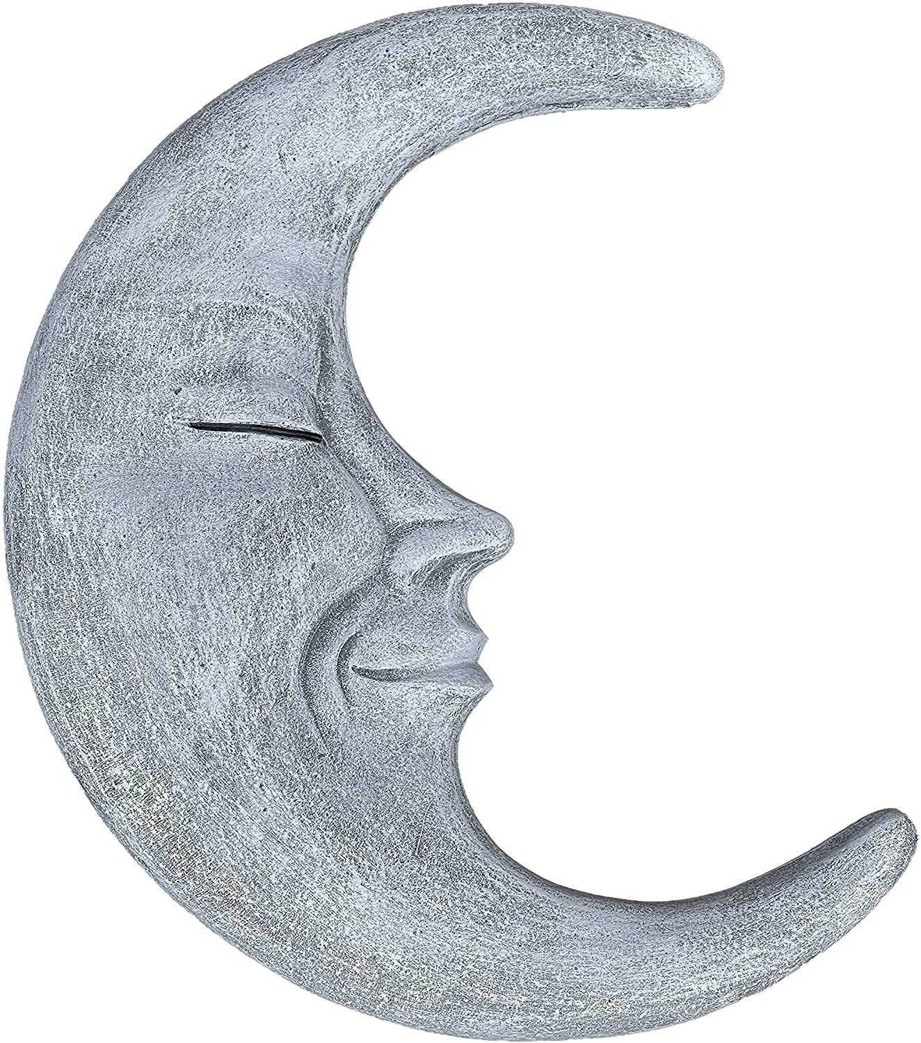 Stone and Style Gartenfigur Frostfestes Wandrelief La Luna 30cm