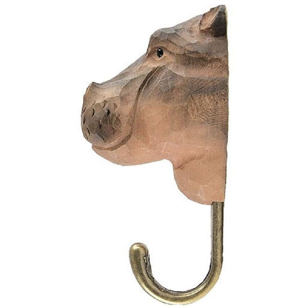 Wildlife Garden Garderobenhaken Kleiderhaken DecoHook Nilpferd günstig online kaufen
