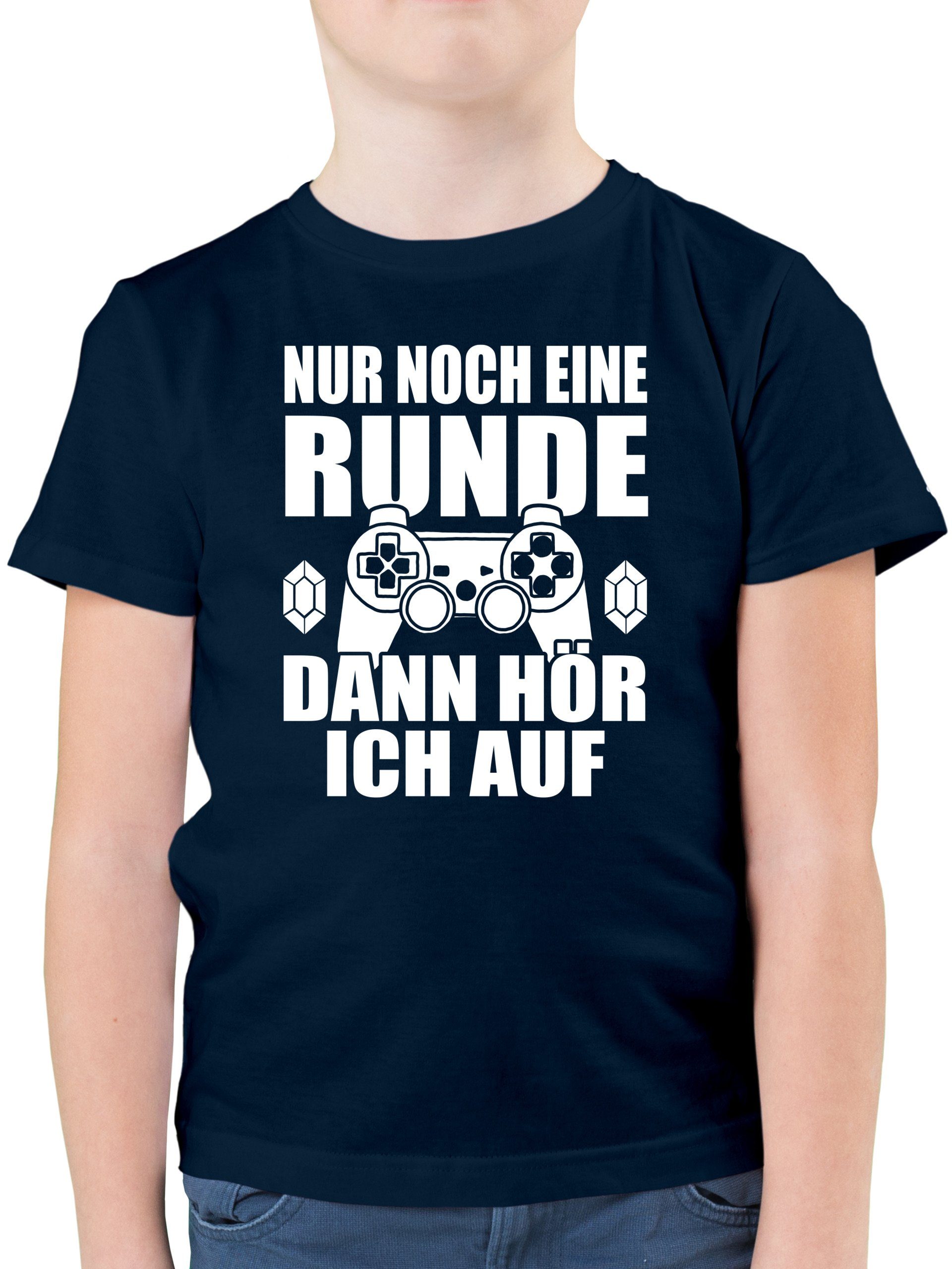 Shirtracer TShirt »Nur noch eine Runde Nerds & Geeks Jungen Kinder