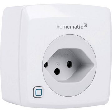 Homematic IP Schalt-Mess-Steckdose (CH für die Schweiz Smart-Home-Steuerelement, mit Messfunktion