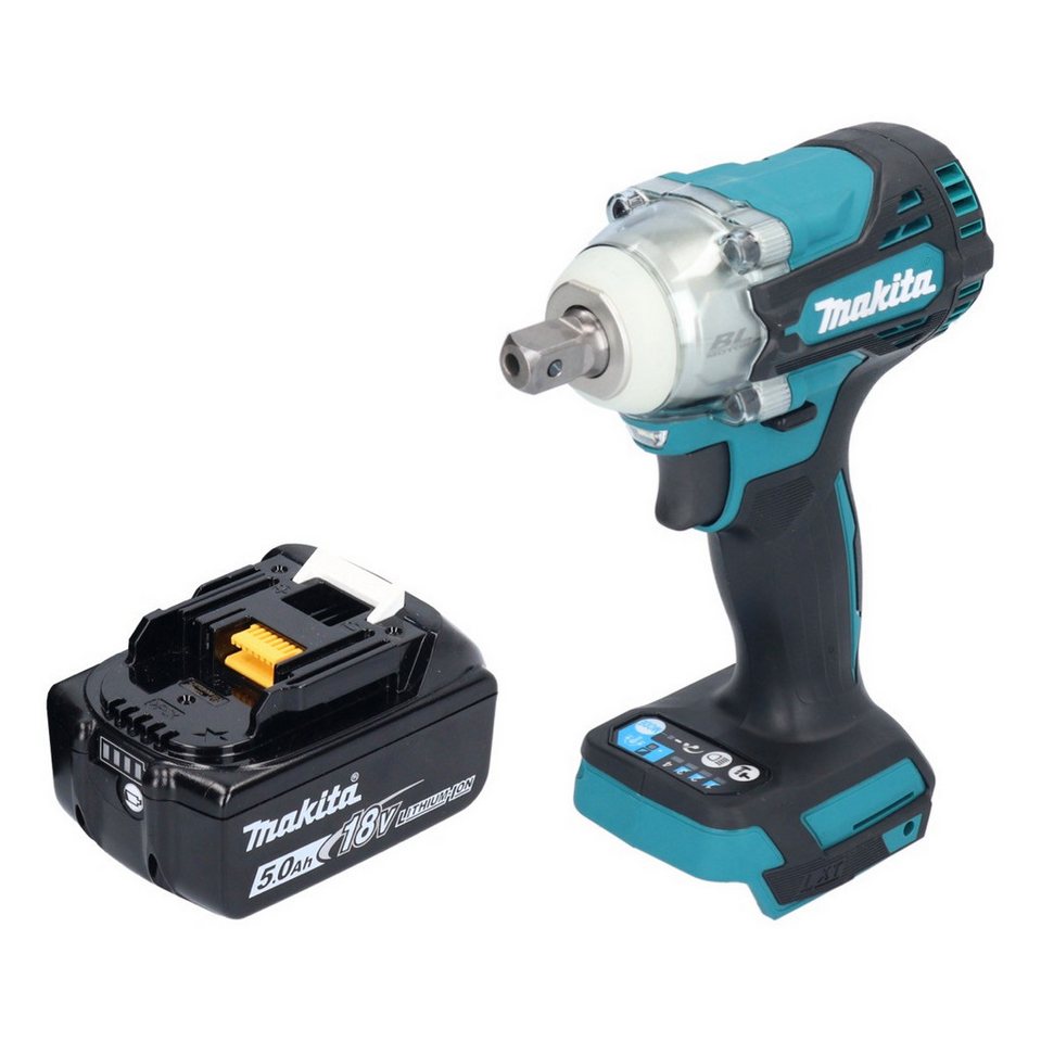 Thumbnail - Makita Akku-Schlagschrauber DTW 301 T1 Akku Schlagschrauber 18 V 330 Nm 1/2" Brushless + 1x Akku