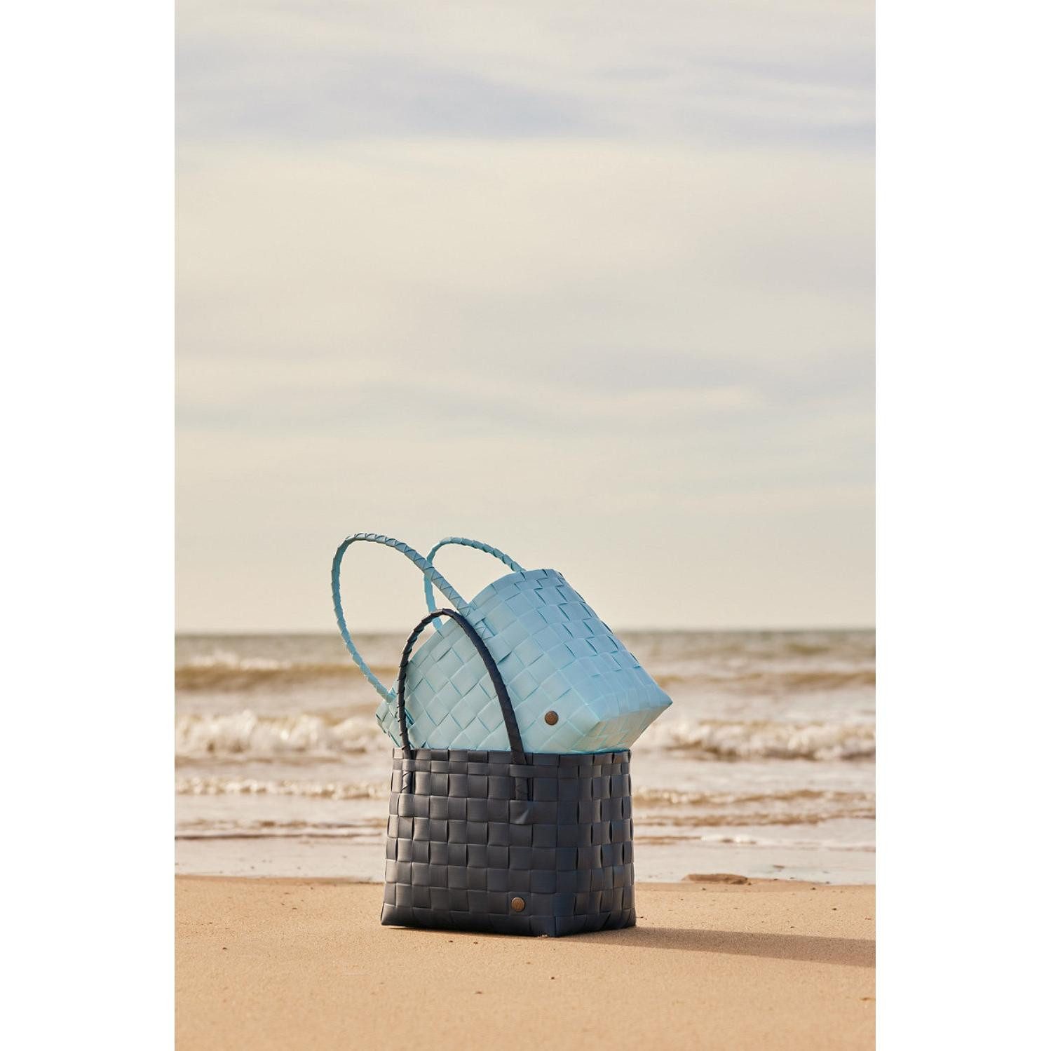 Handed By Einkaufskorb Handed By Shopper Paris Lagoon Blue