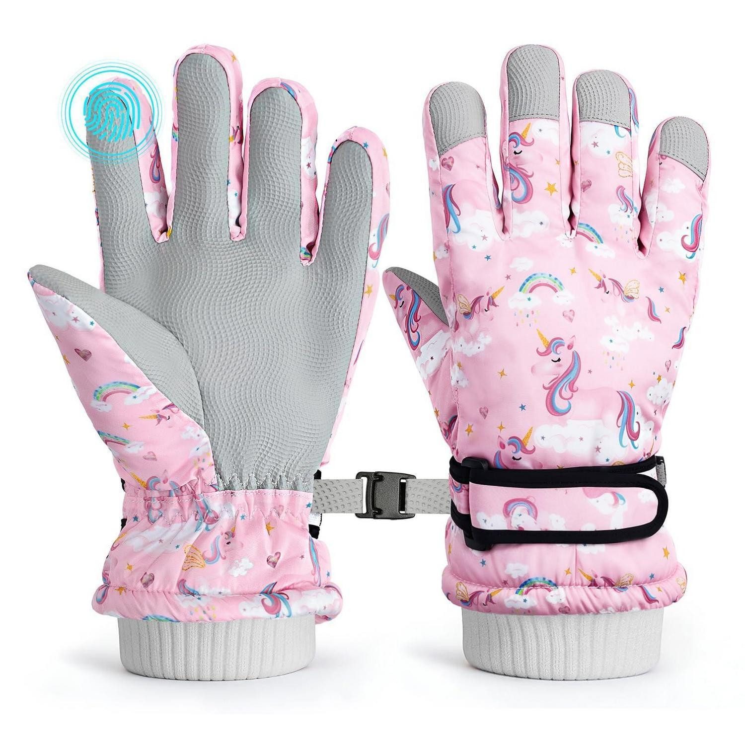 LuxusKollektion Fäustlinge Handschuhe Kinder Winter Warm Plüsch (1-St)