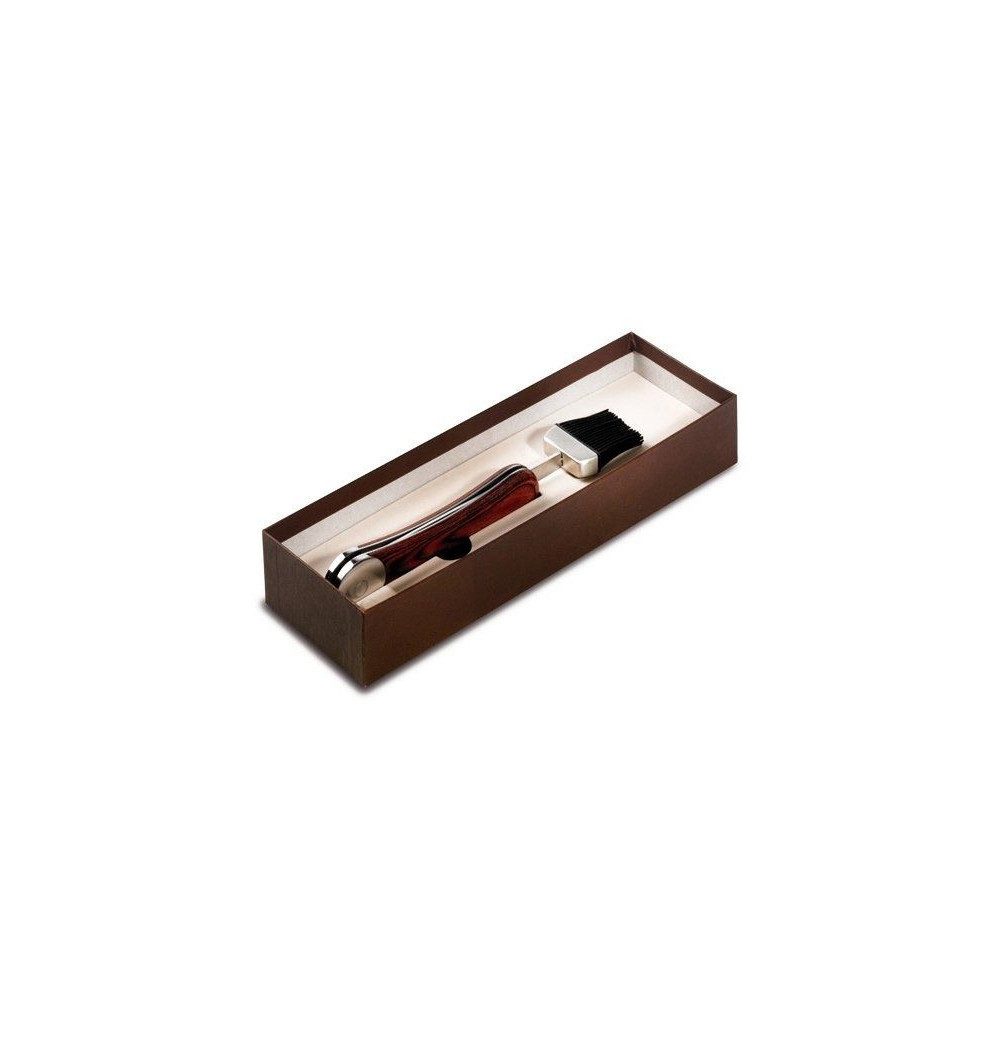 Legnoart Marinadenpinsel Eschenholz Edelstahl Braun Silber BQ-3, Grillpinsel, einklappbar