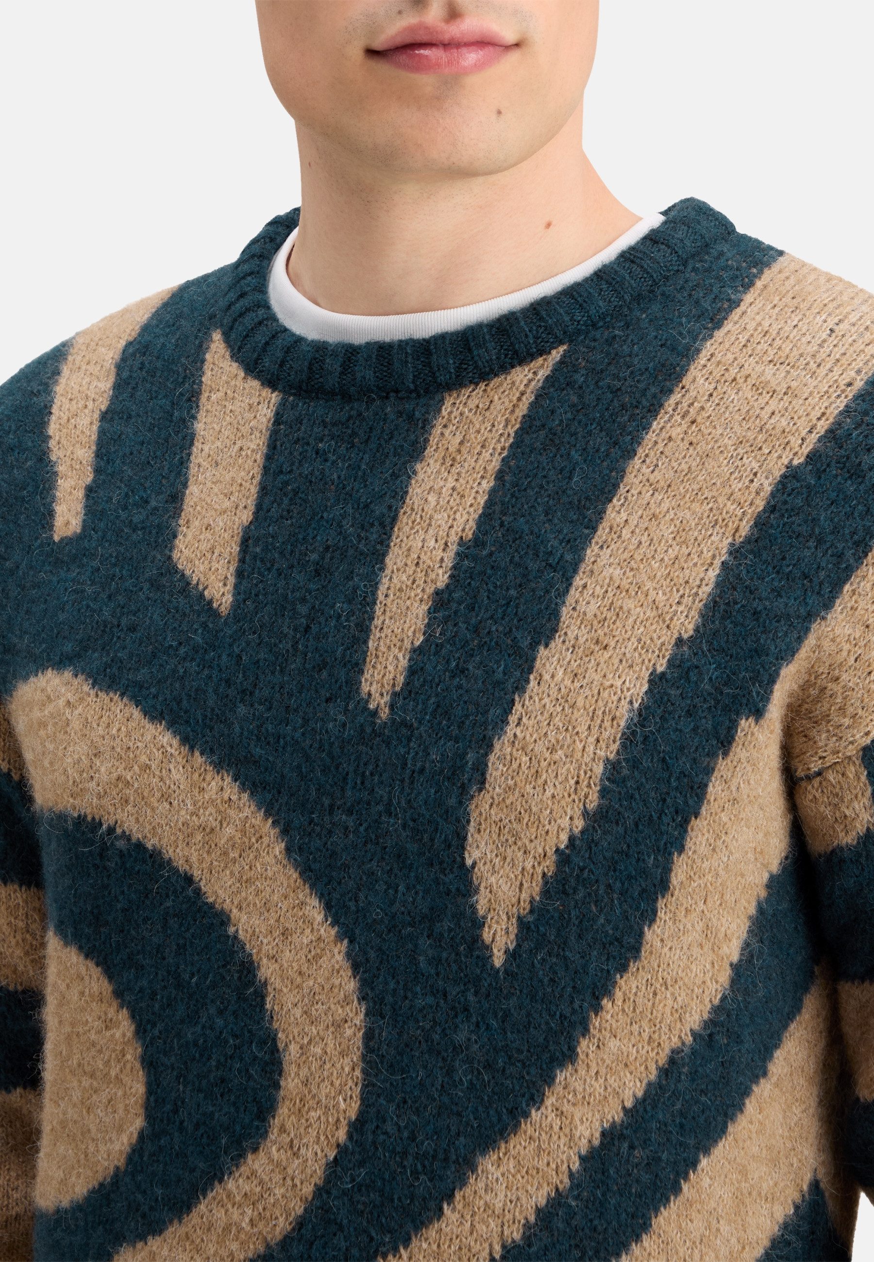 Scotch & Soda Strickpullover Pullover Strickpullover R-Neck (1-tlg)