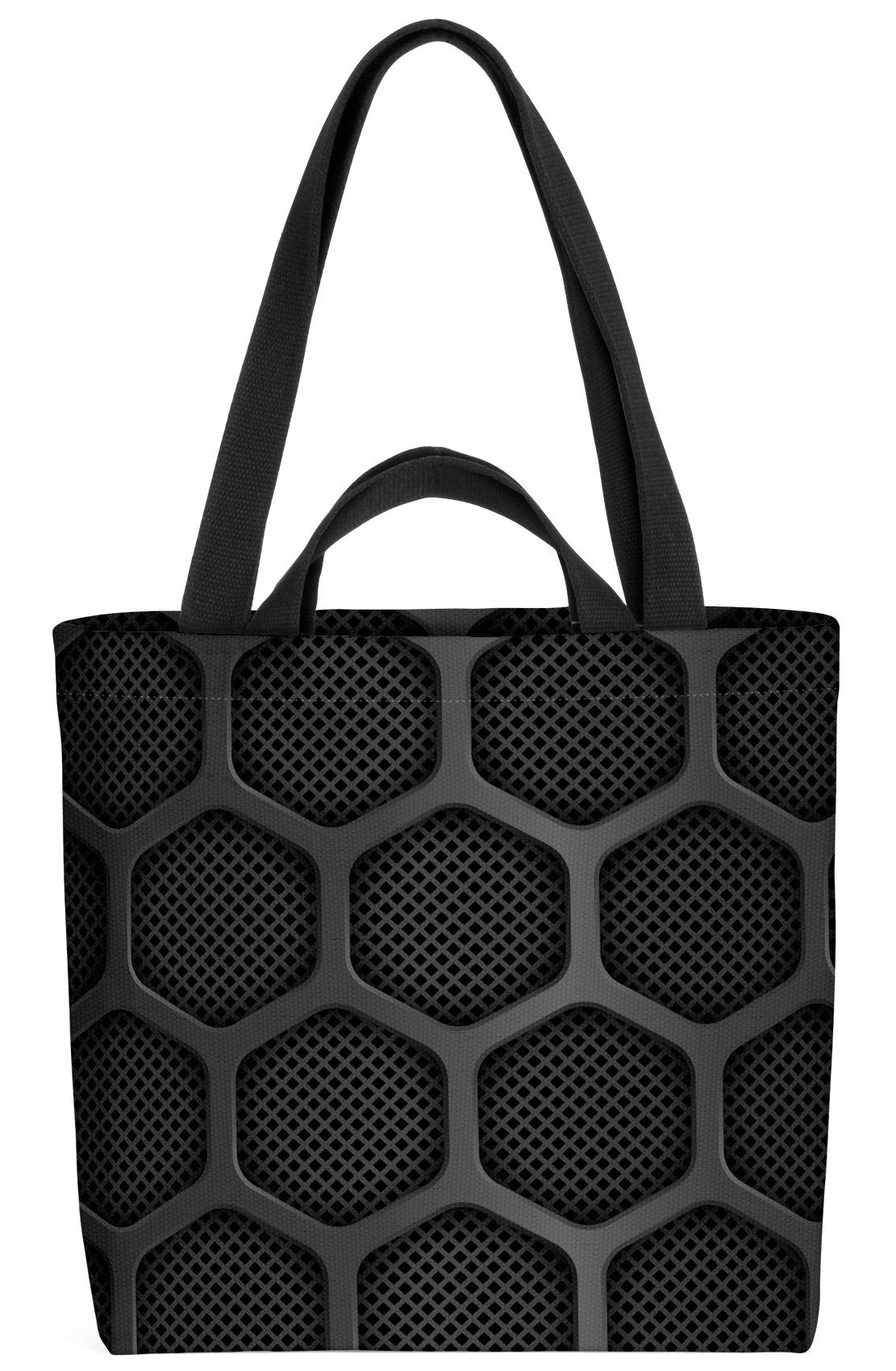 VOID Henkeltasche (1-tlg), Lautsprecher Muster Boxen Computer Cyborg Design Motor stahl grill