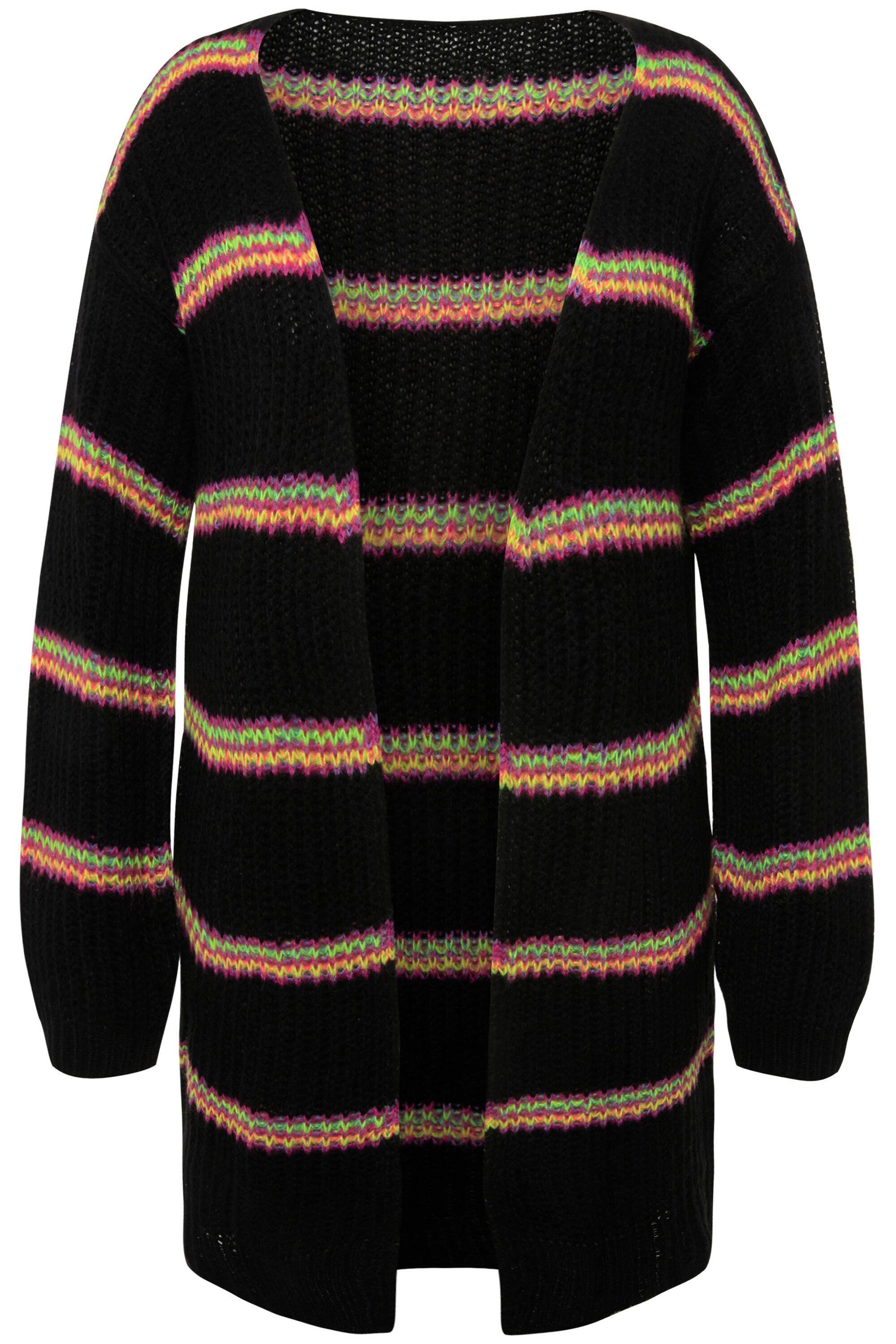 MIAMODA Strickjacke Strickjacke Ringel offene Form günstig online kaufen