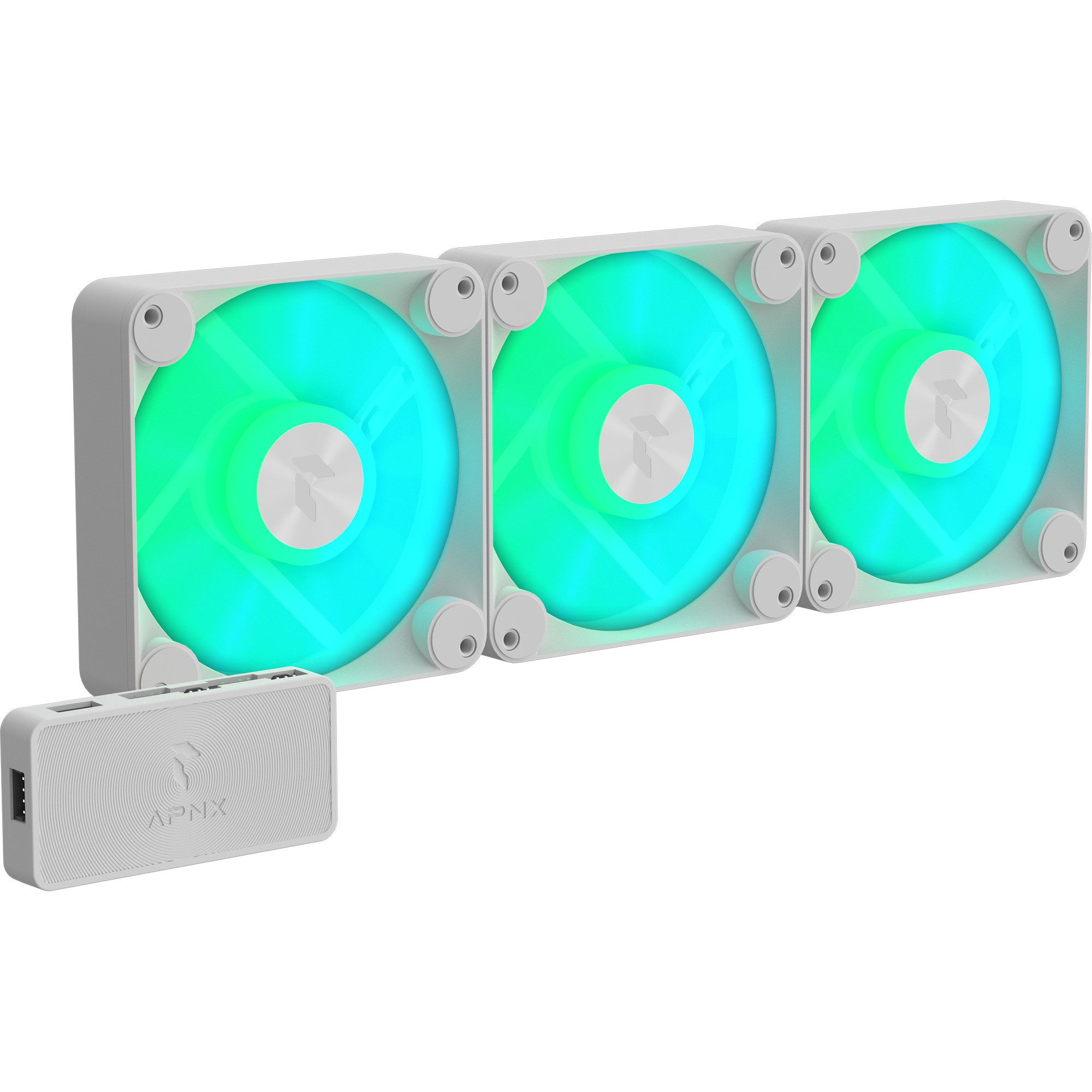 APNX Gehäuselüfter APNX FP1-120-3 Pack, Gehäuselüfter, (3er Pack)