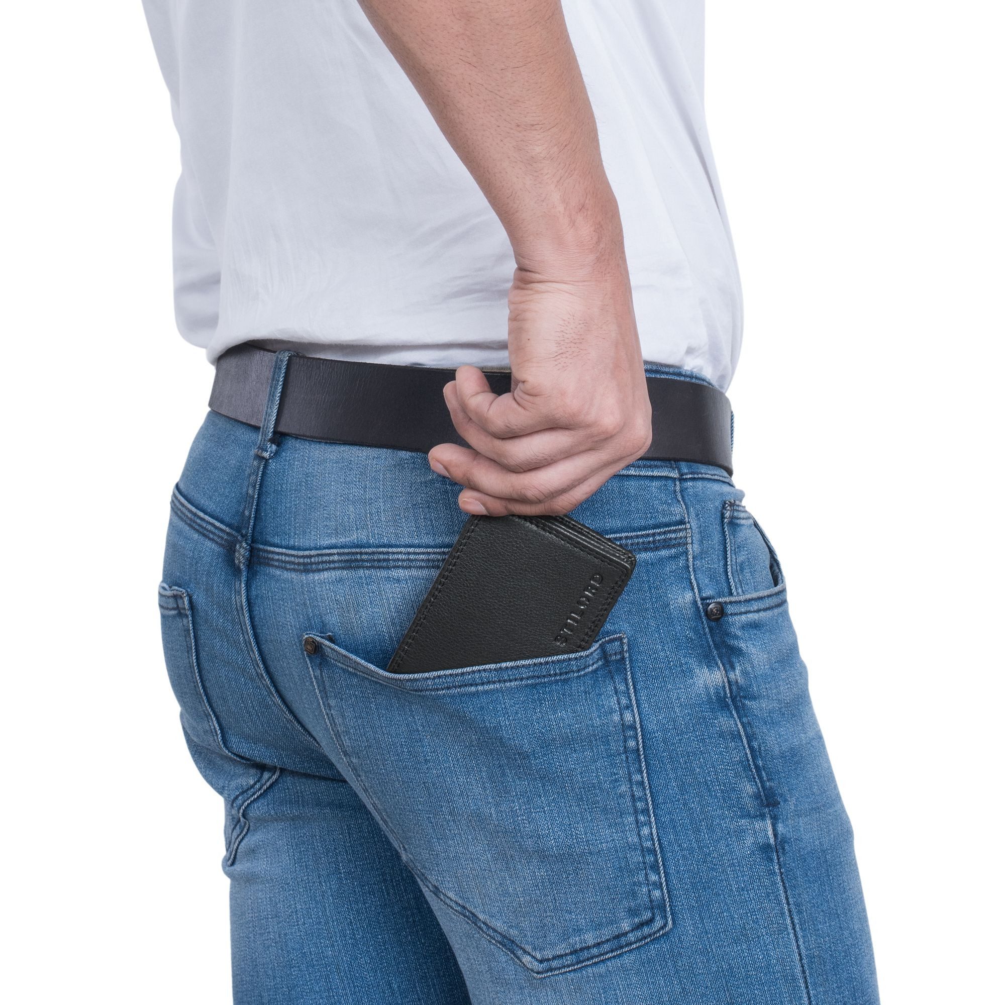 STILORD Geldbörse "Matteo" Herren Mini Portemonnaie Leder mit Münzfach – RFID Schutz