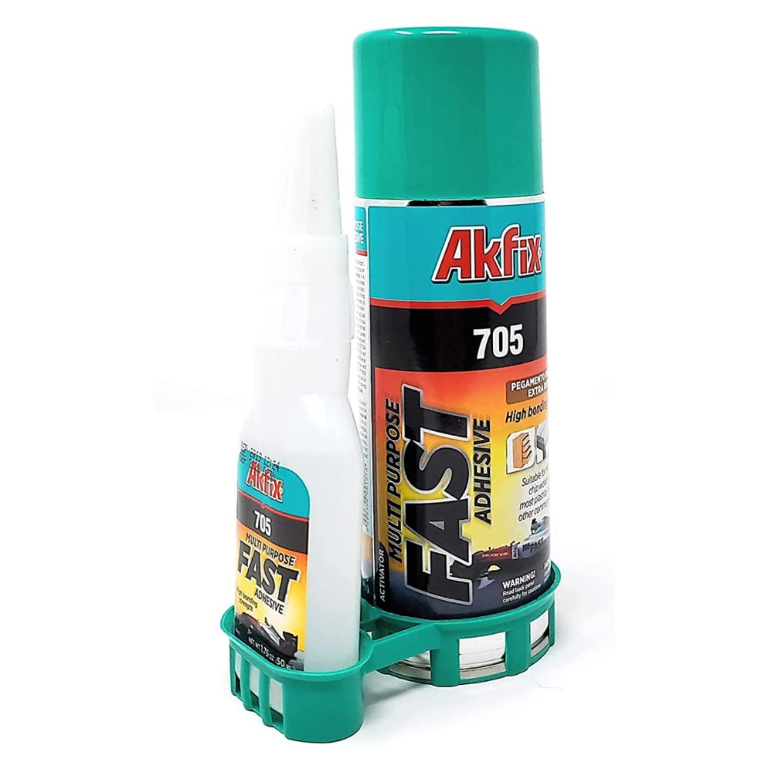 Greenpoint Sekundenkleber Sekundenkleber Aktivatorspray Klebeset 100 ml + 400 ml Extra Stark, (Klebstoff-Set), Cyanacrylat, Aktivator, extra stark, Sekundenkleber