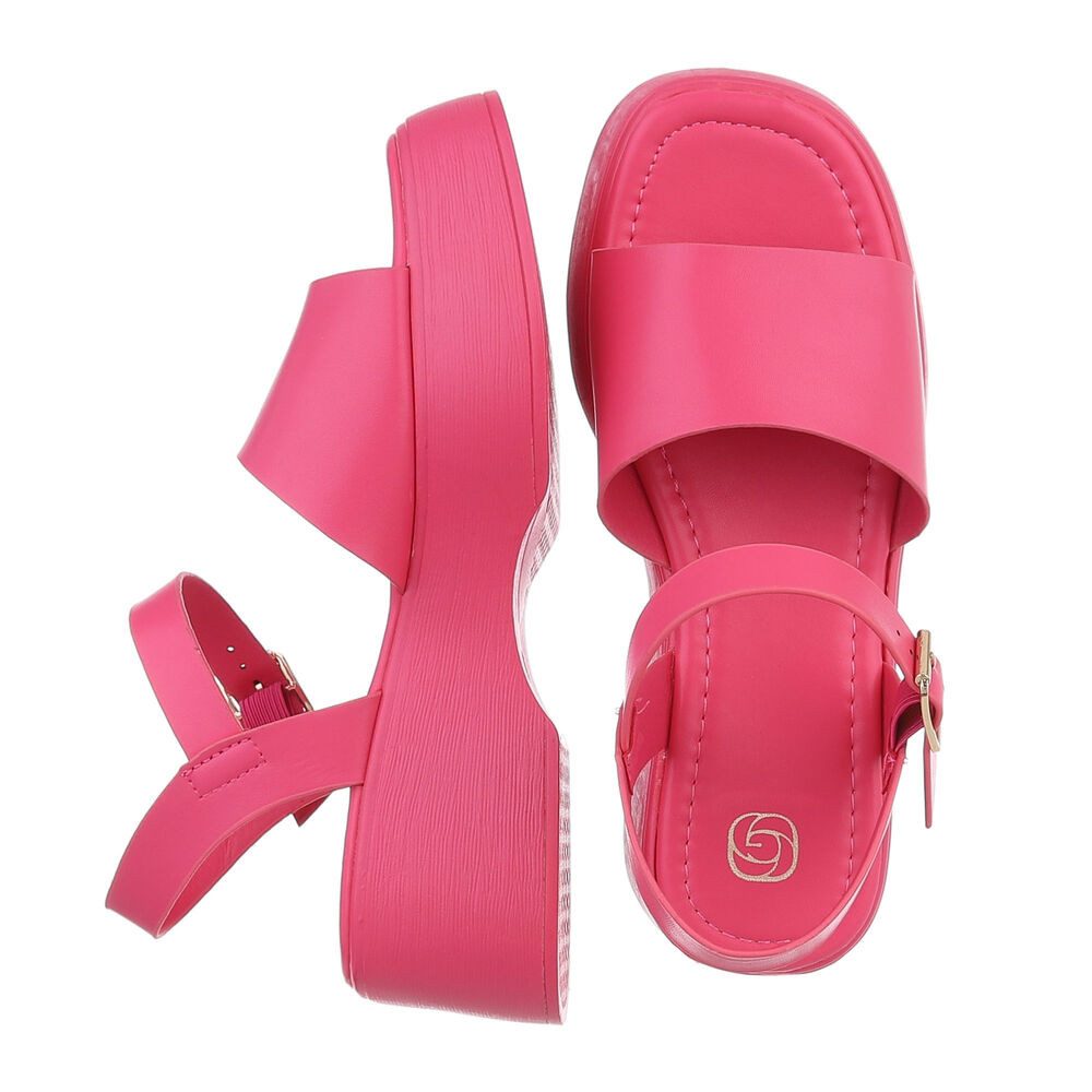 Ital-Design Damen Freizeit Plateausandaletten (86526908) Keilabsatz/Wedge K günstig online kaufen