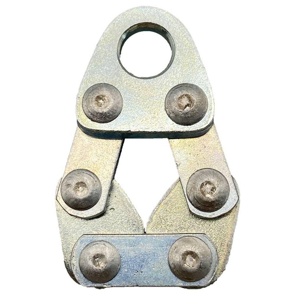 Berger & Schröter Karabiner 12009 Universal Froschklemme 200kg, 1-3 mm (L x B) 65 mm x 45 mm